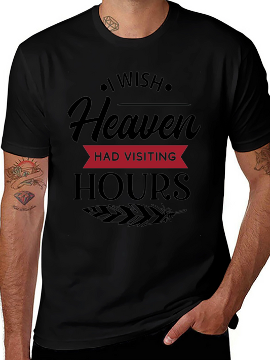 Heaven Visiting Hours Graphic Tee - Unisex