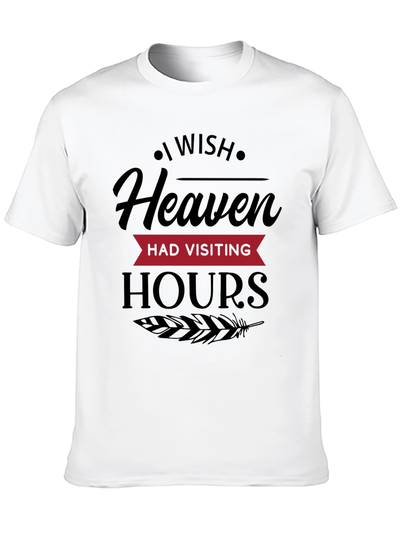 Heaven Visiting Hours Graphic Tee - Unisex