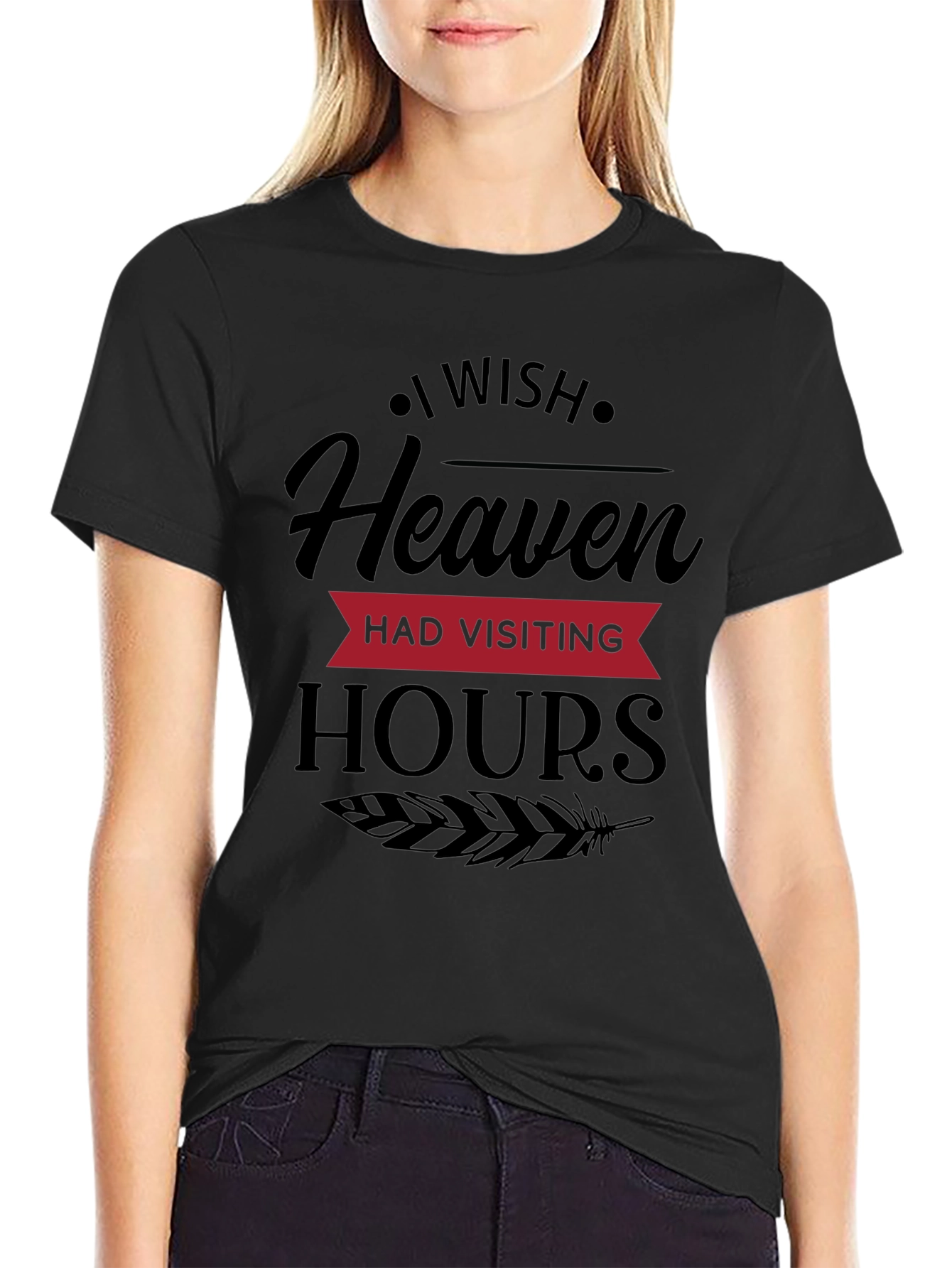 Heaven Visiting Hours Graphic Tee - Unisex