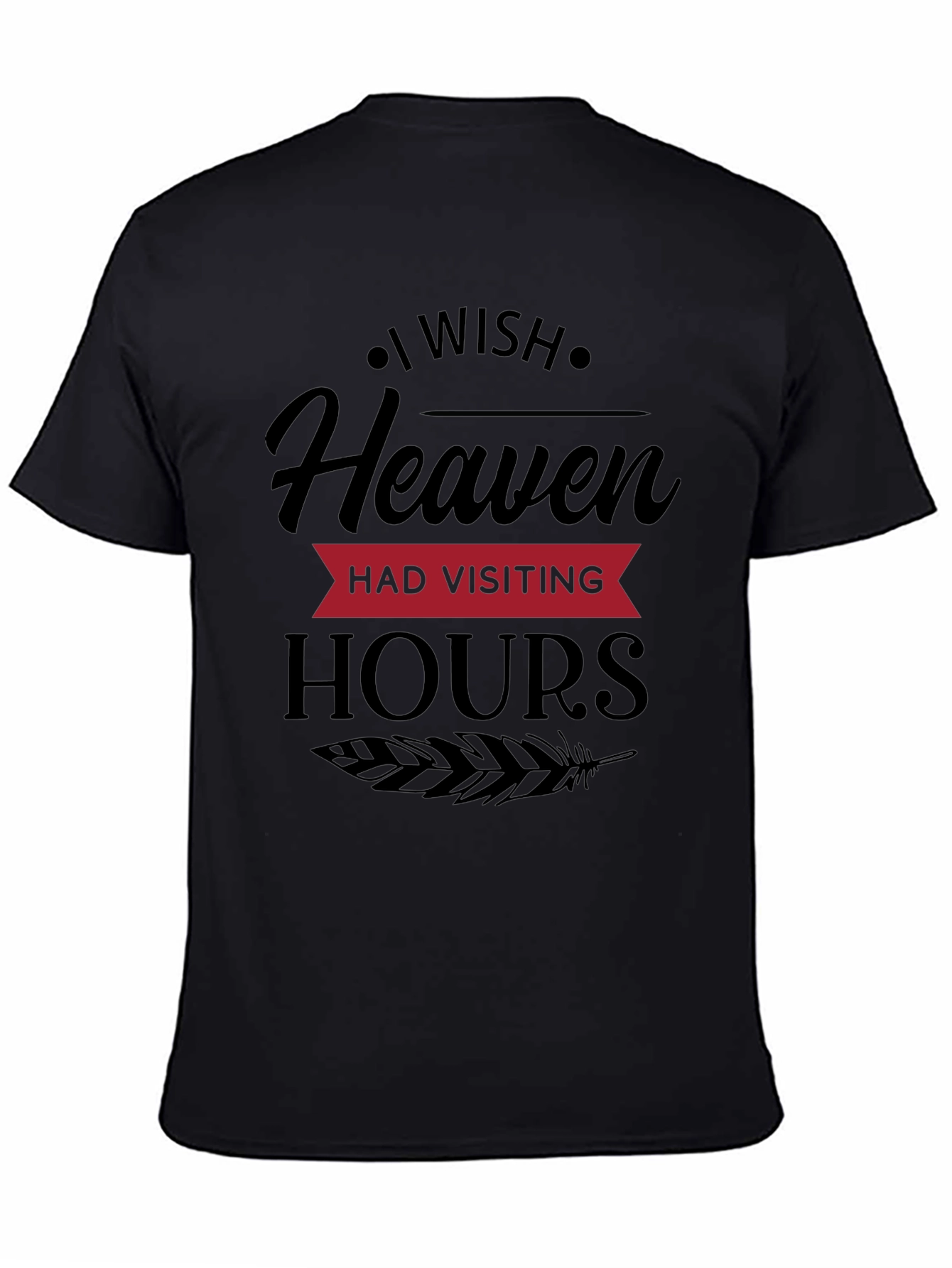 Heaven Visiting Hours Graphic Tee - Unisex