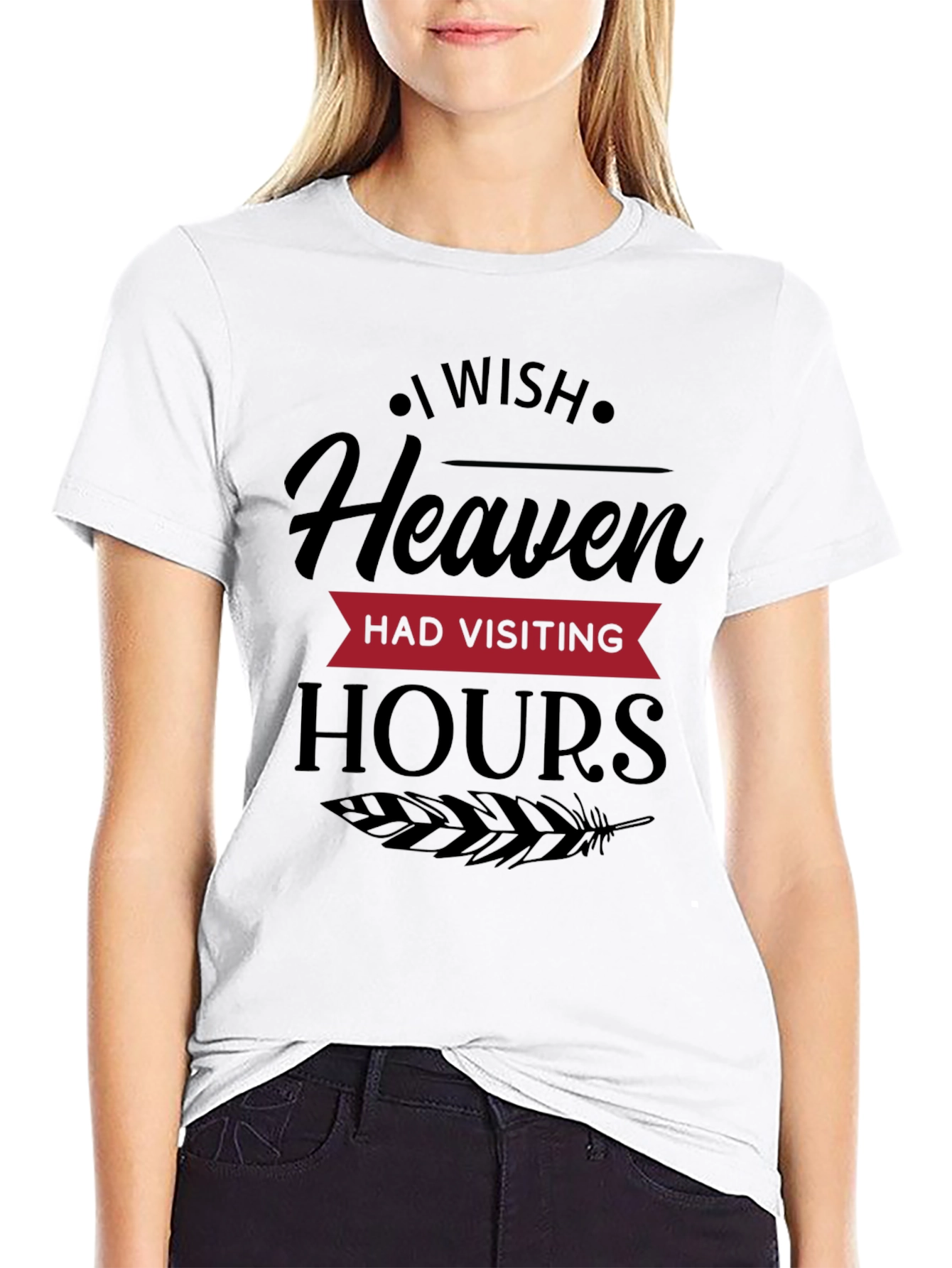 Heaven Visiting Hours Graphic Tee - Unisex