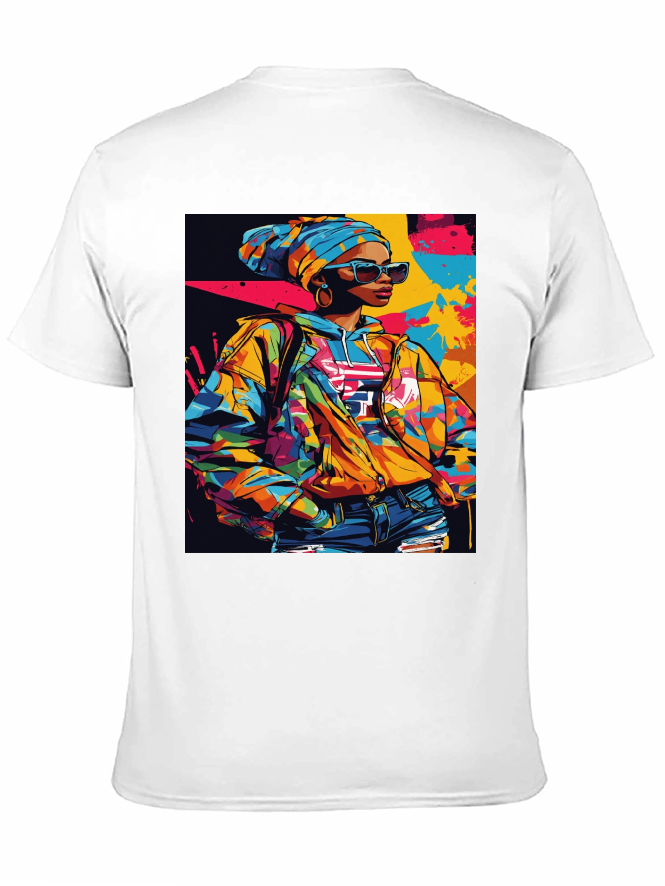 Vibrant Afro-Inspired Graphic Tee - Stylish Streetwear