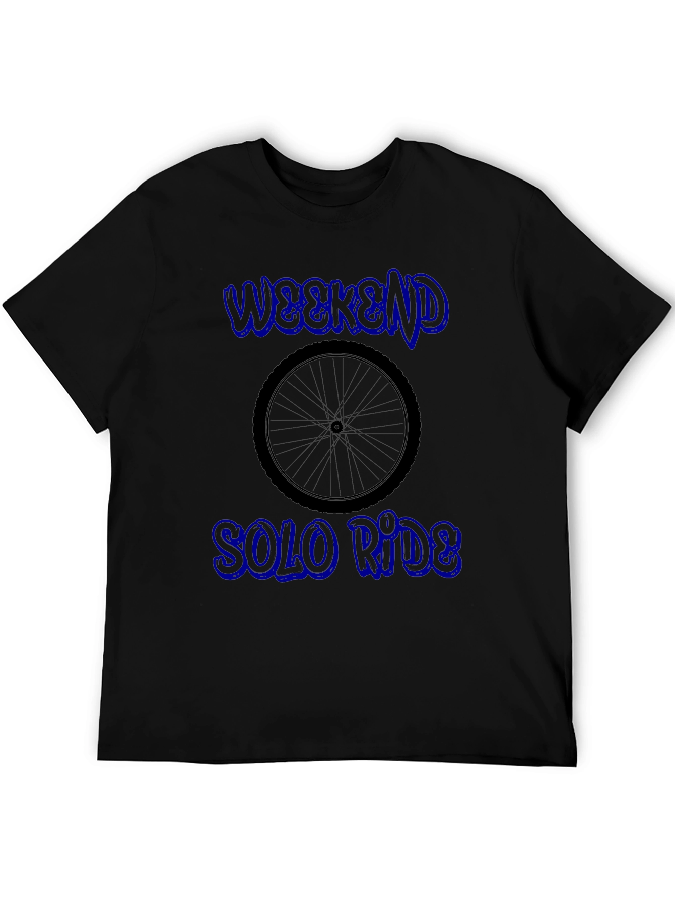 Weekend Solo Ride Black T-Shirt