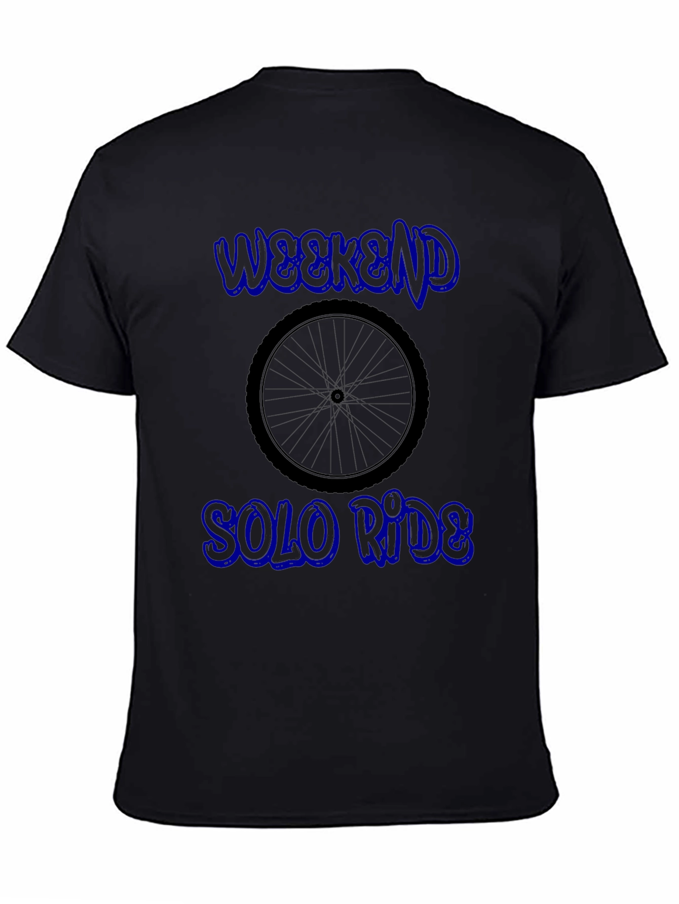 Weekend Solo Ride Black T-Shirt