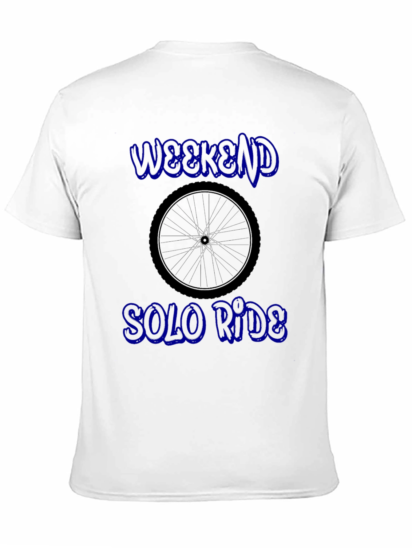 Weekend Solo Ride Black T-Shirt