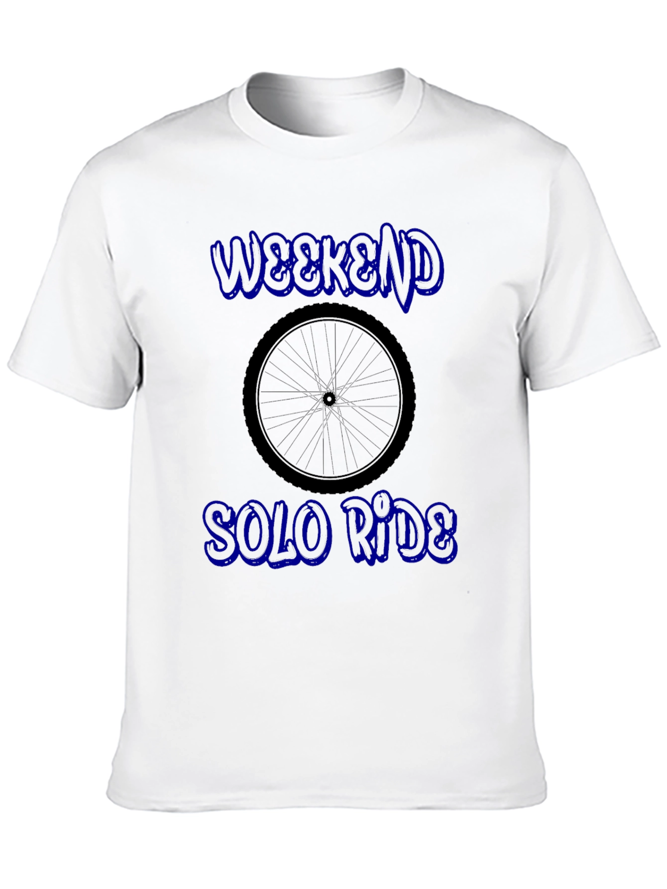 Weekend Solo Ride Black T-Shirt