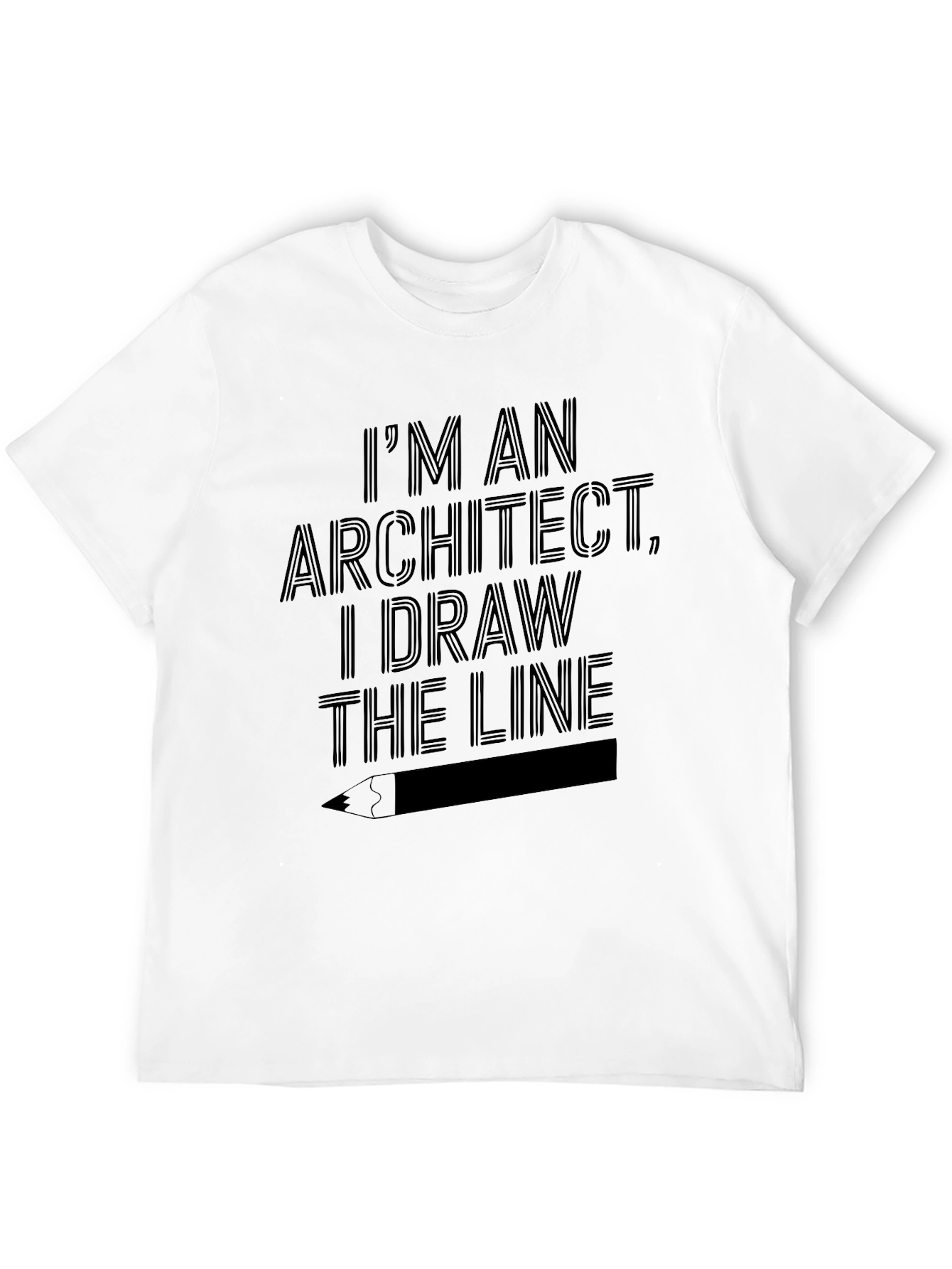 Architect T-Shirt - I Draw the Line