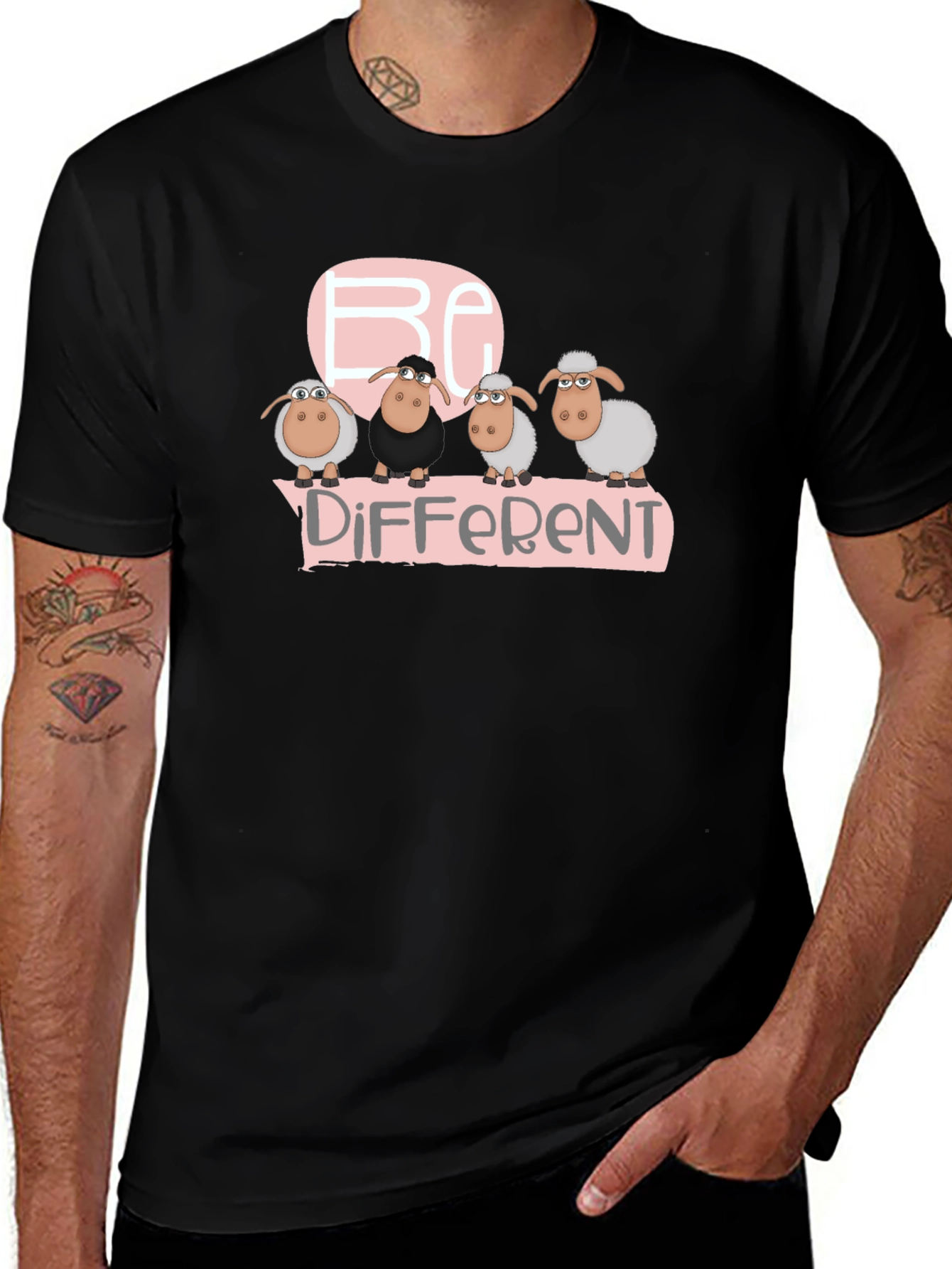 Be Different Sheep T-Shirt