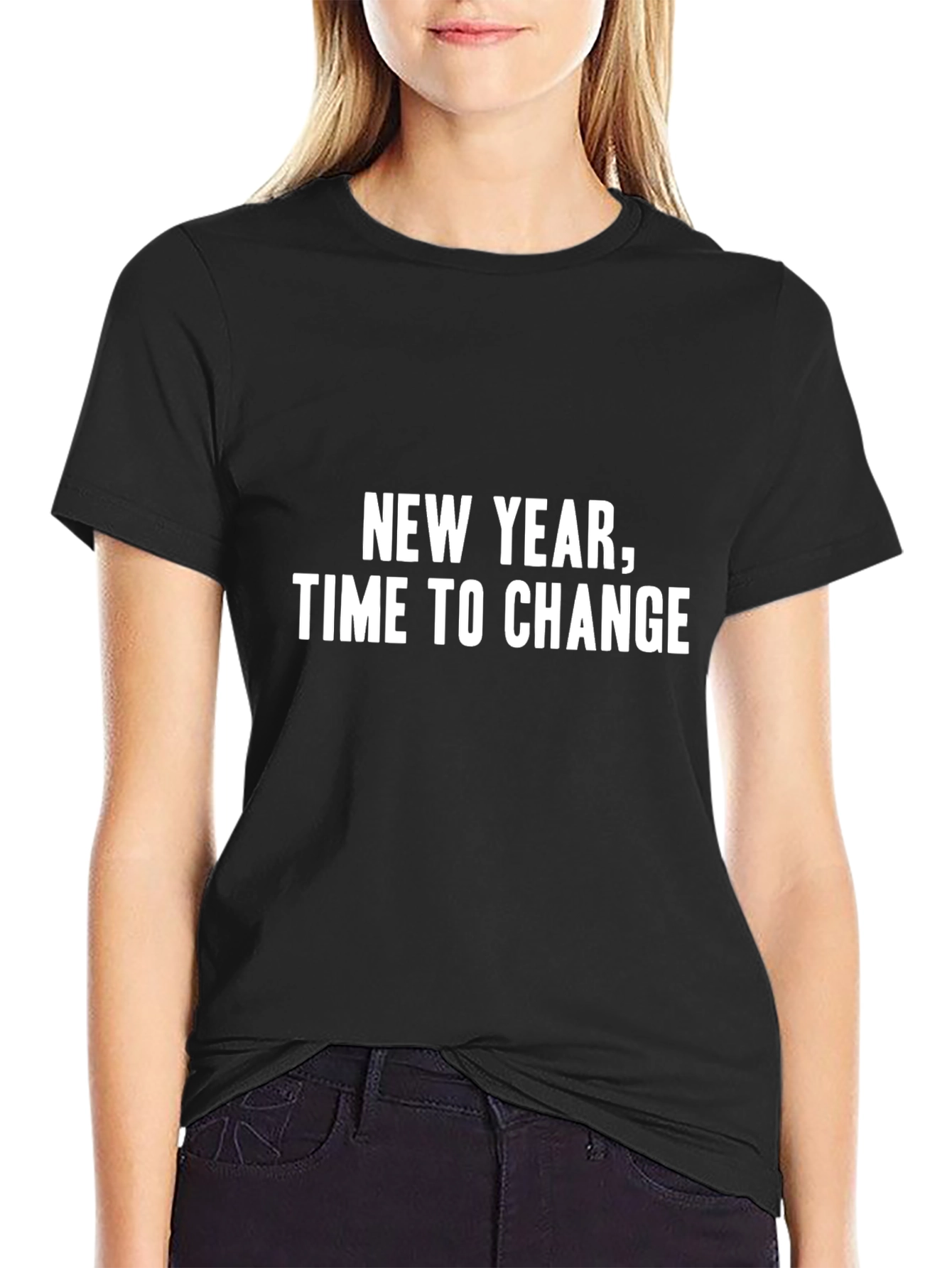 New Year Time to Change Graphic T-Shirt