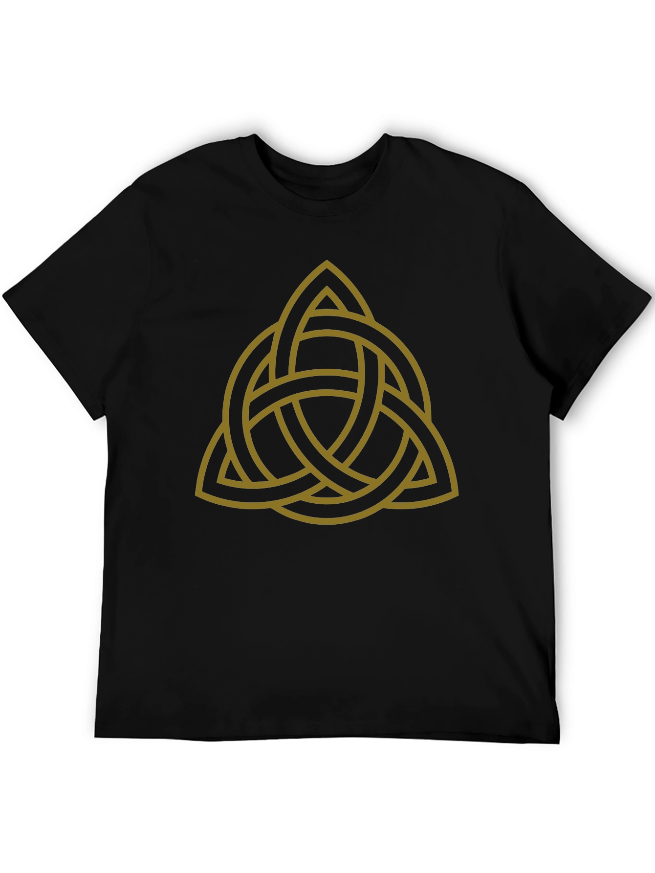 Celtic Knot Graphic Tee - Stylish Black T-Shirt