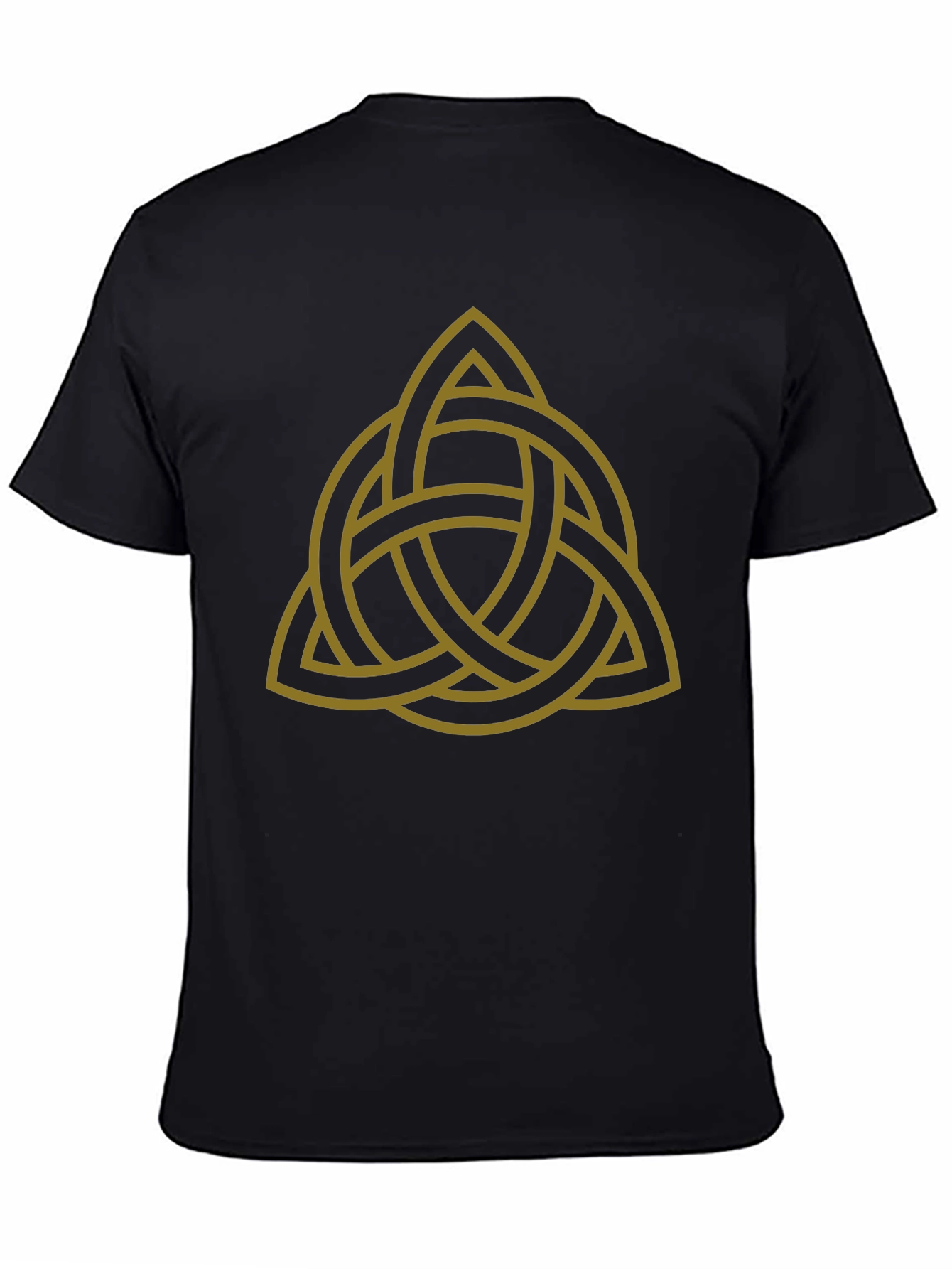 Celtic Knot Graphic Tee - Stylish Black T-Shirt