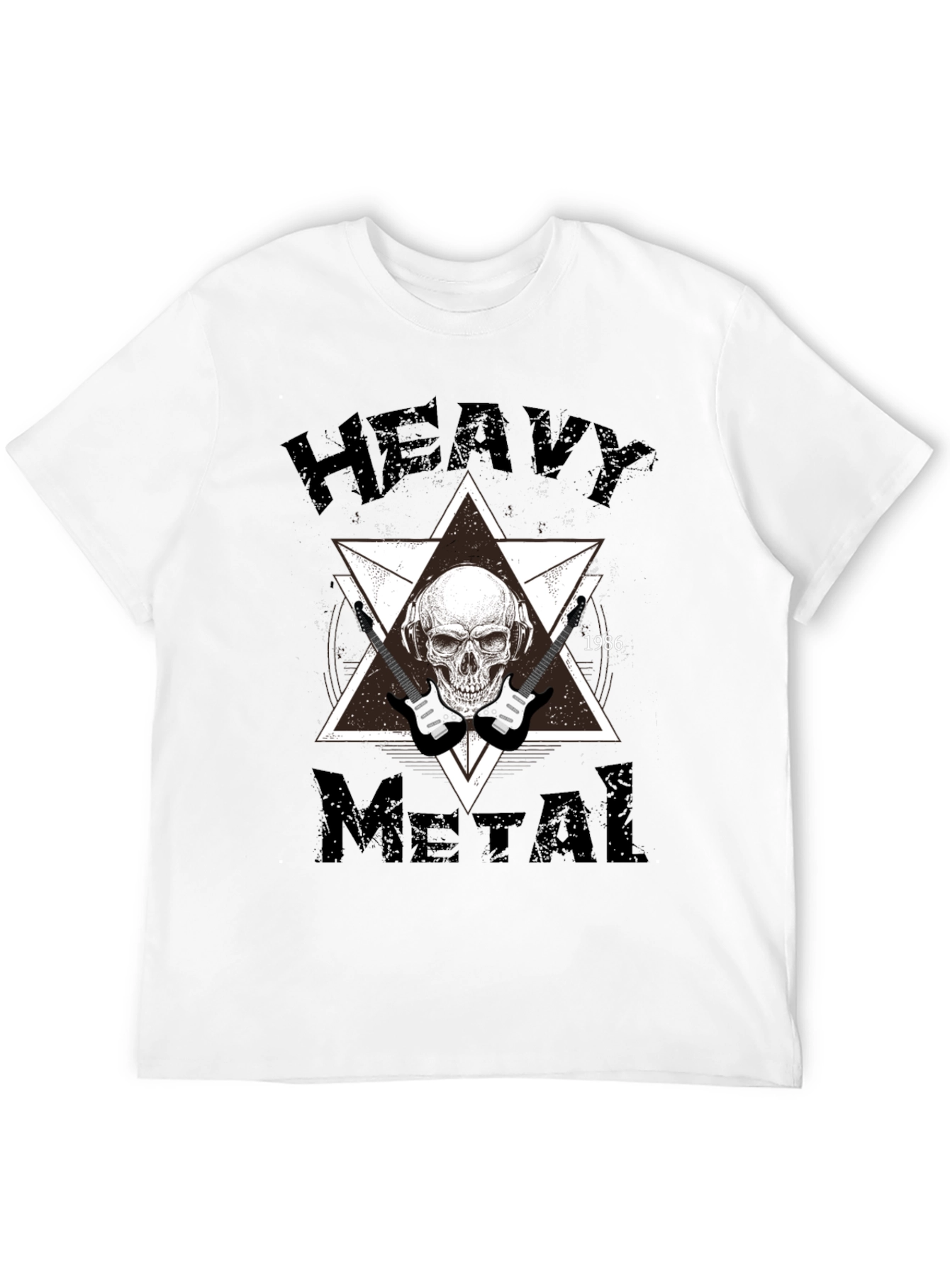 Heavy Metal Skull T-Shirt