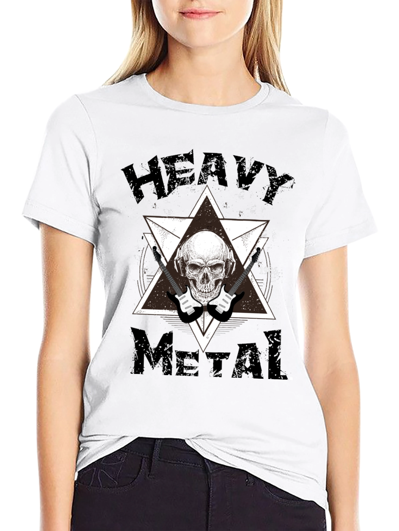 Heavy Metal Skull T-Shirt