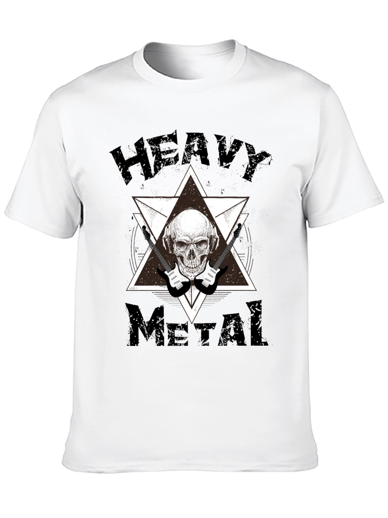 Heavy Metal Skull T-Shirt