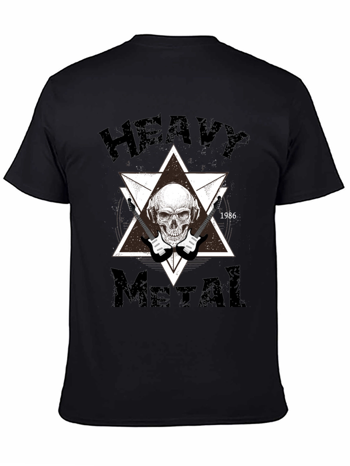 Heavy Metal Skull T-Shirt