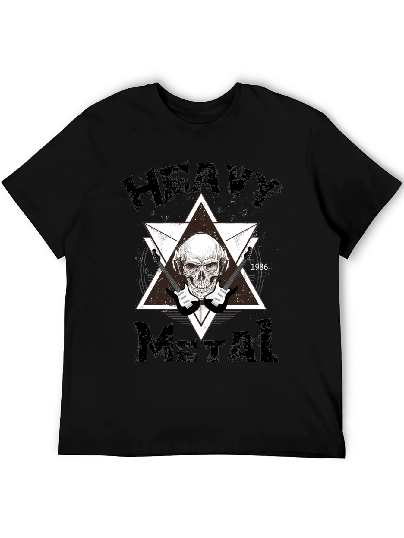 Heavy Metal Skull T-Shirt