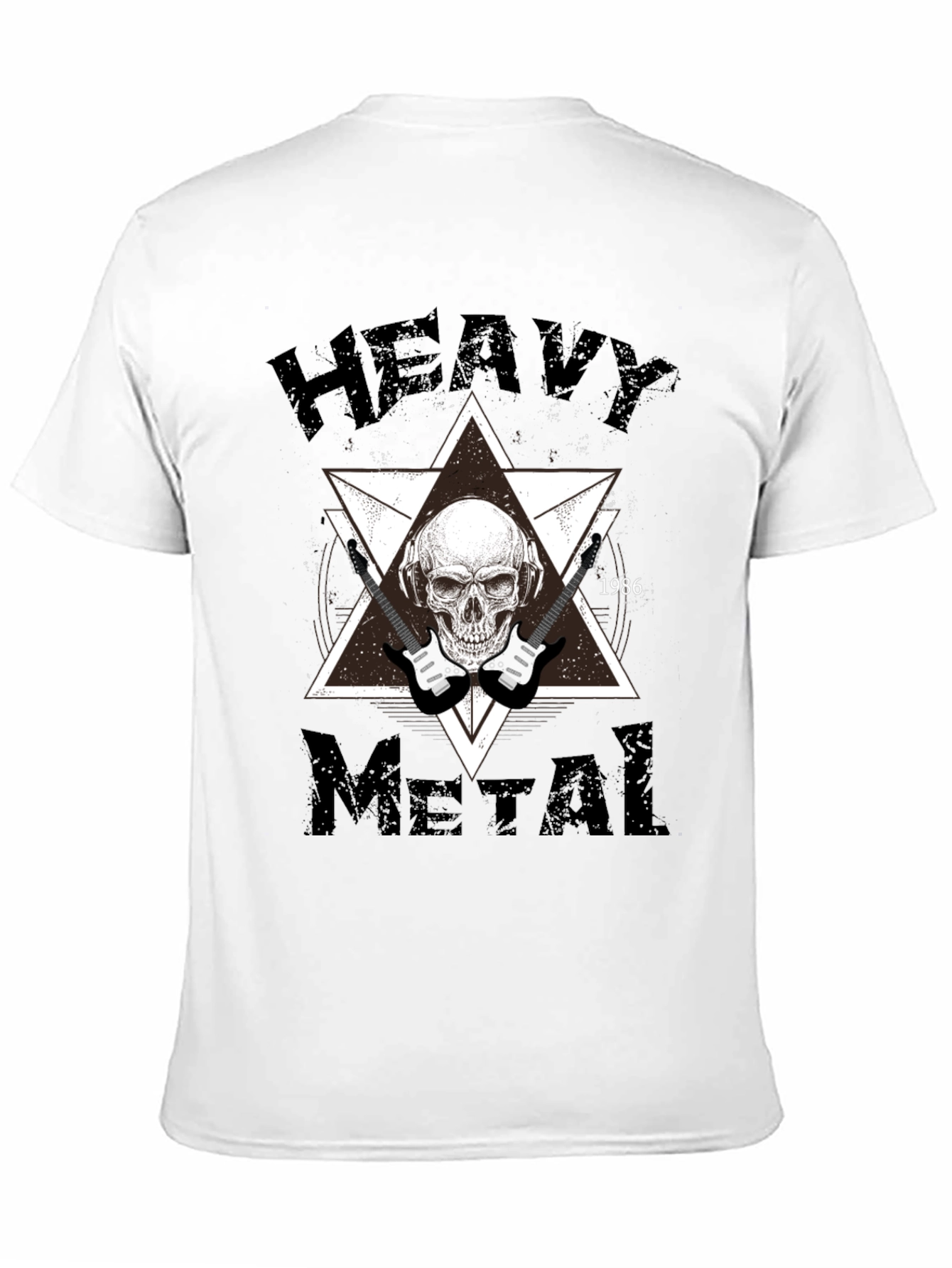 Heavy Metal Skull T-Shirt