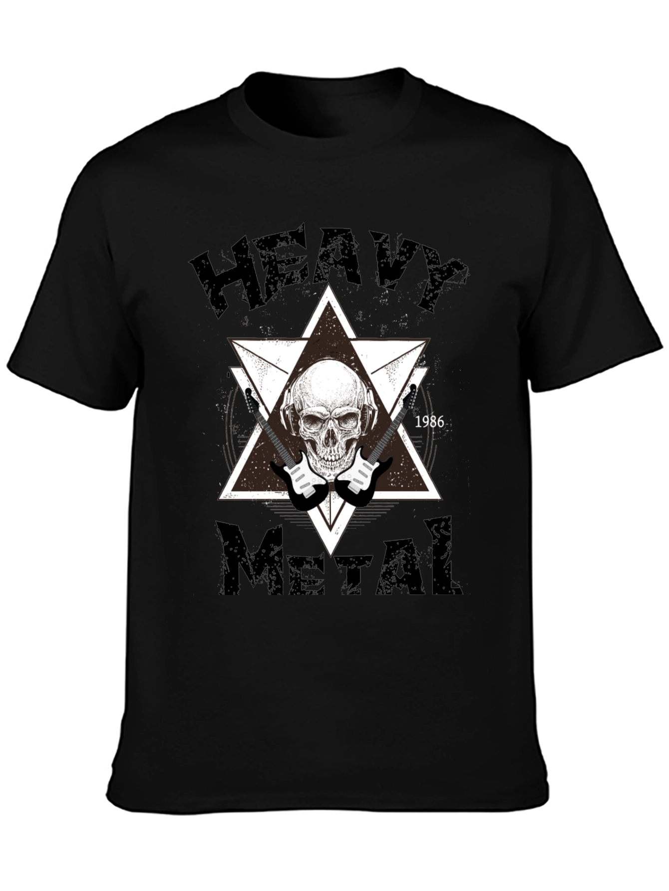 Heavy Metal Skull T-Shirt