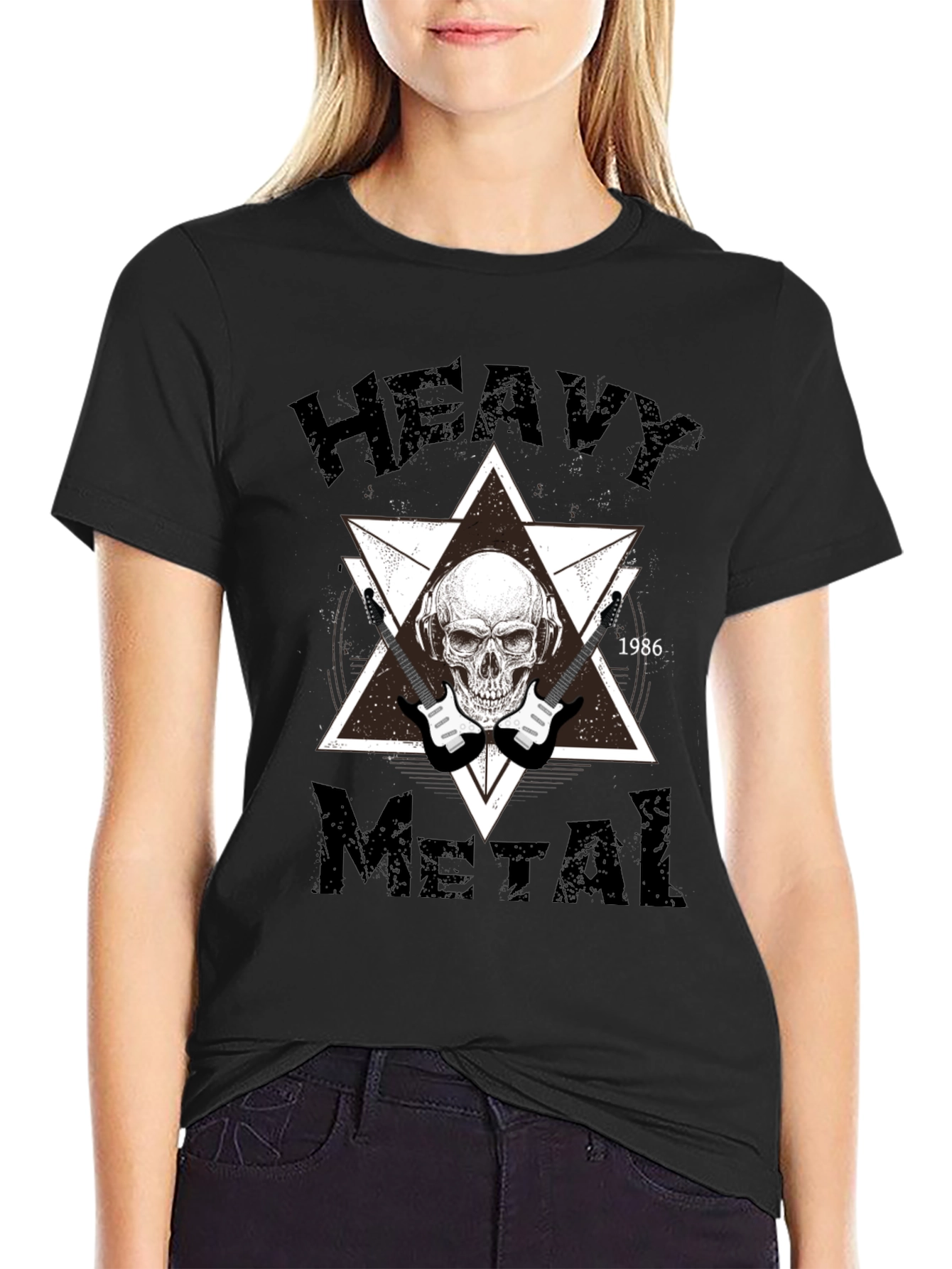 Heavy Metal Skull T-Shirt