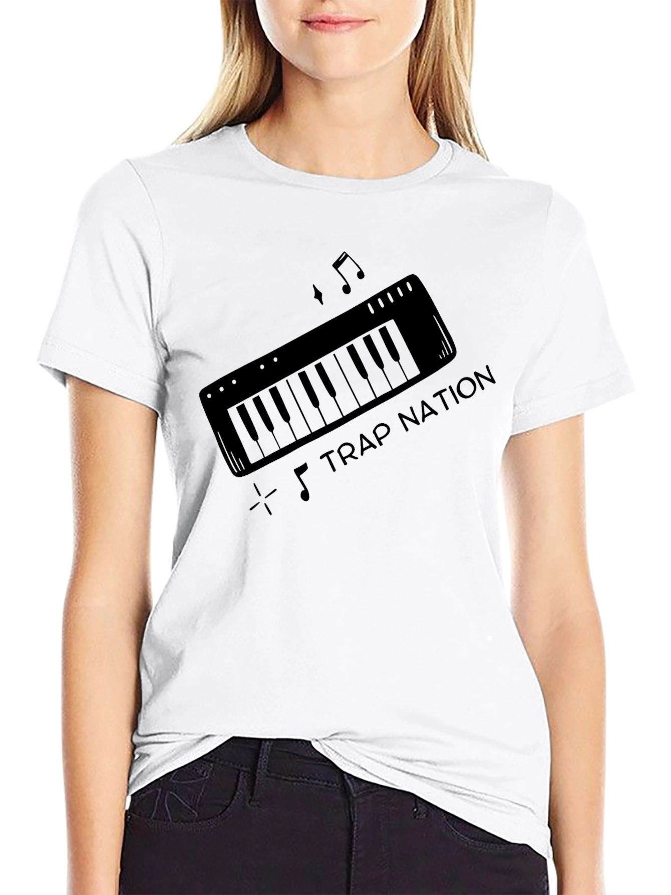 Trap Nation Music Keyboard T-Shirt