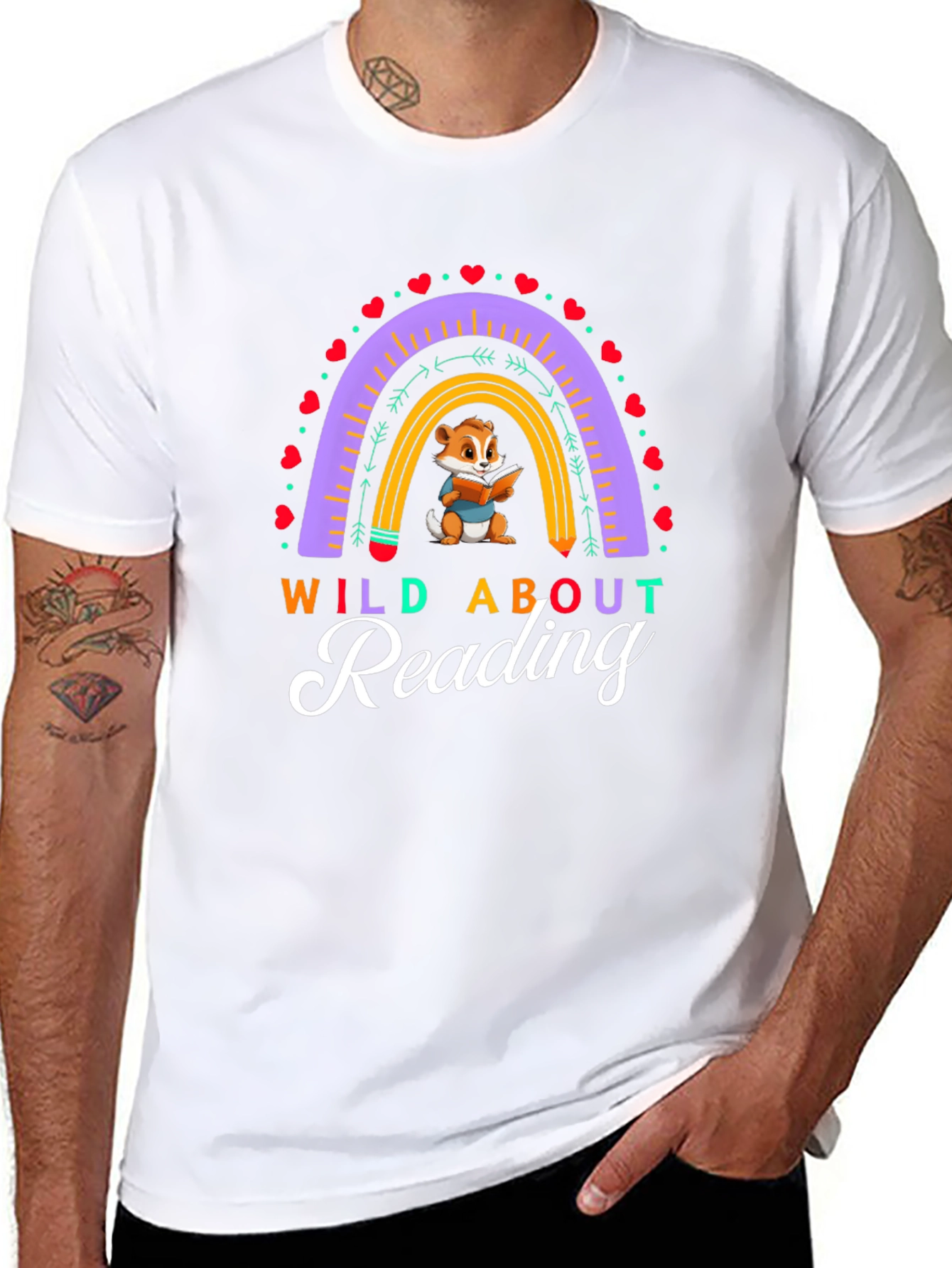 Wild About Reading T-Shirt