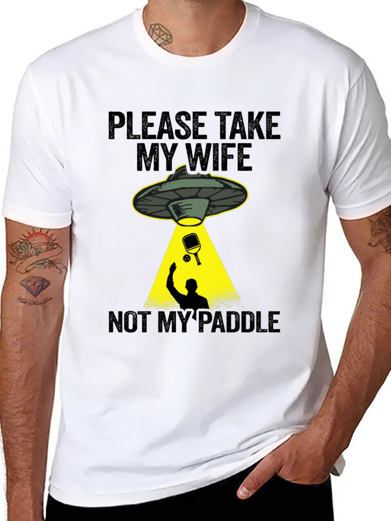 Funny Take My Wife Not My Paddle T-Shirt