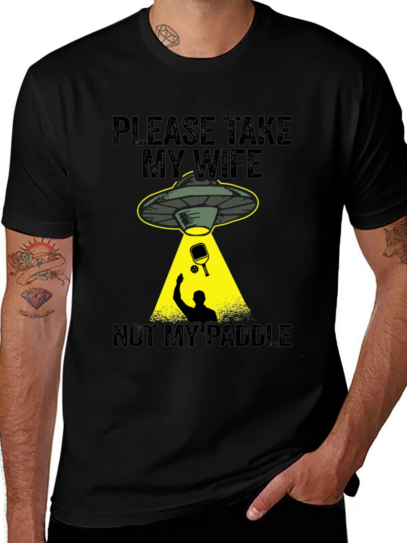 Funny Take My Wife Not My Paddle T-Shirt