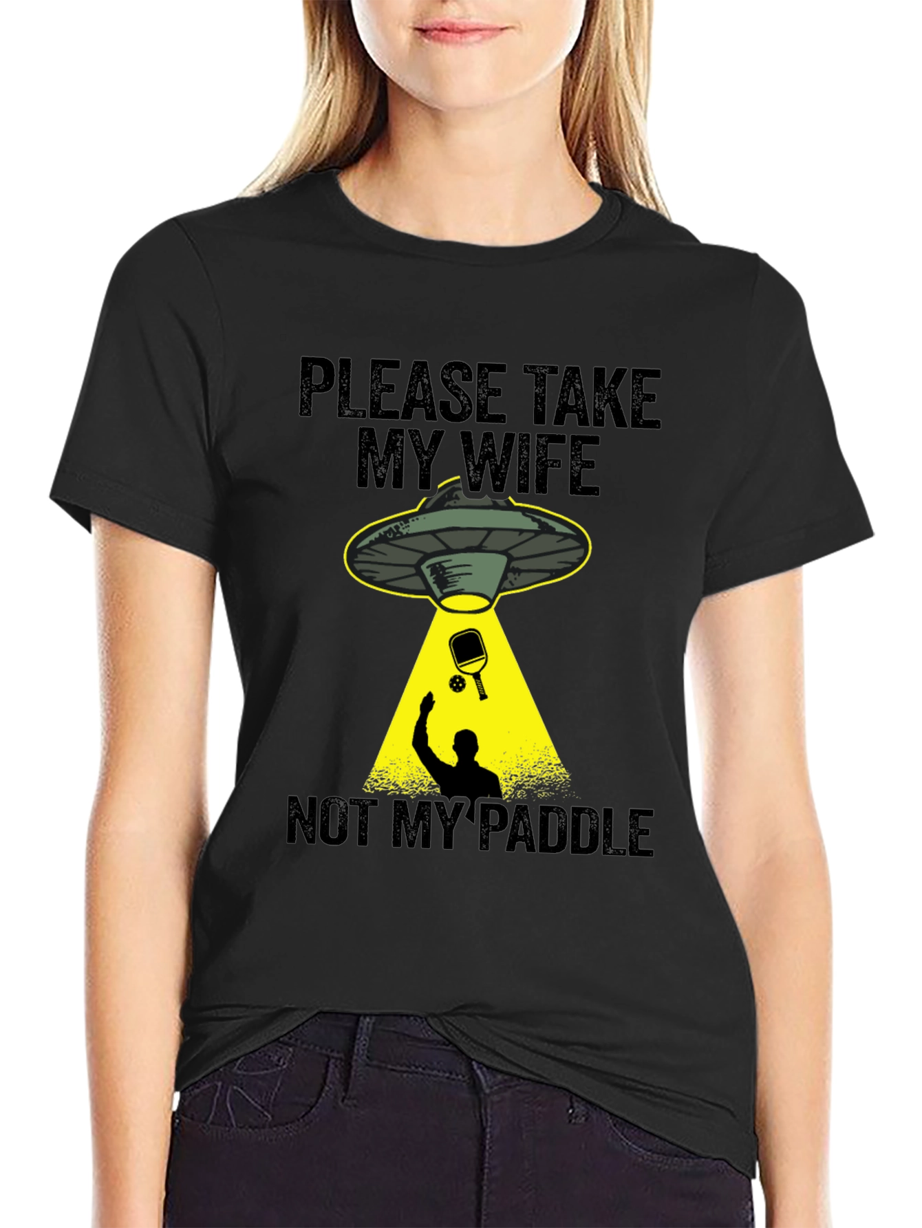 Funny Take My Wife Not My Paddle T-Shirt
