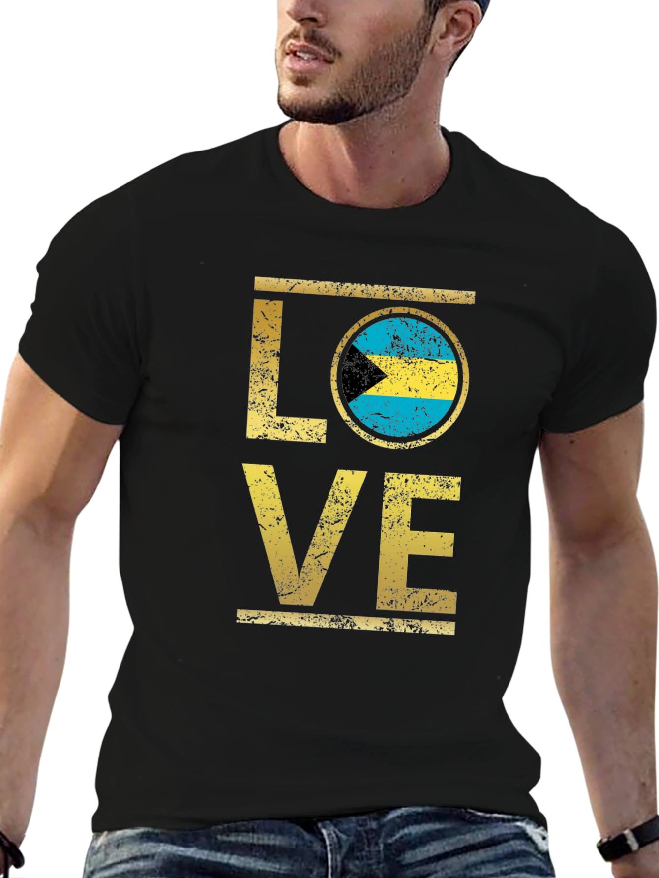 Bahamas LOVE T-Shirt - National Pride Tee
