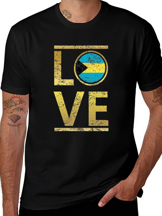 Bahamas LOVE T-Shirt - National Pride Tee