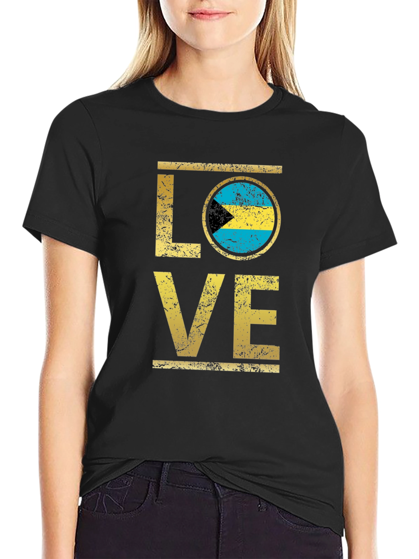 Bahamas LOVE T-Shirt - National Pride Tee