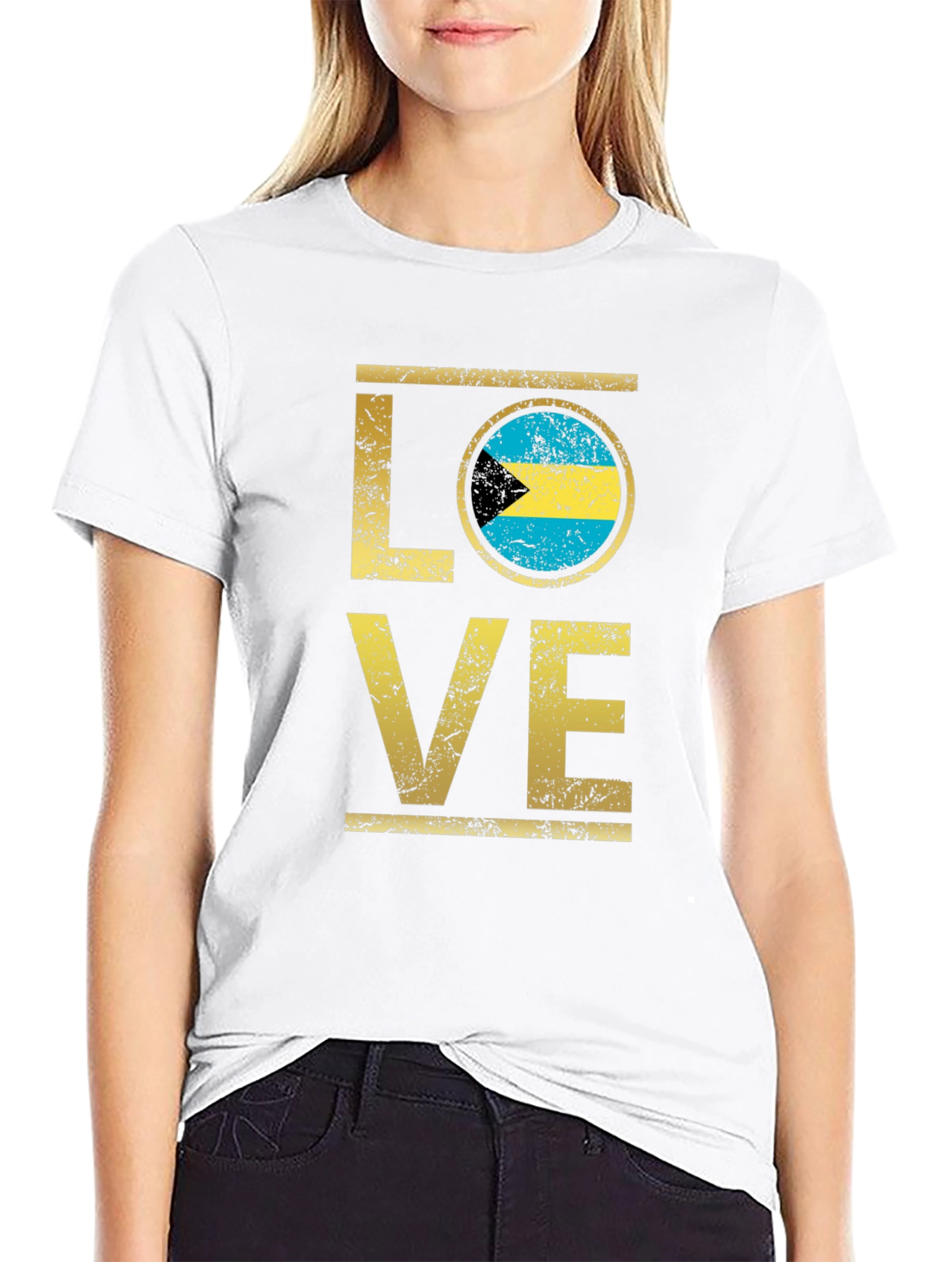 Bahamas LOVE T-Shirt - National Pride Tee