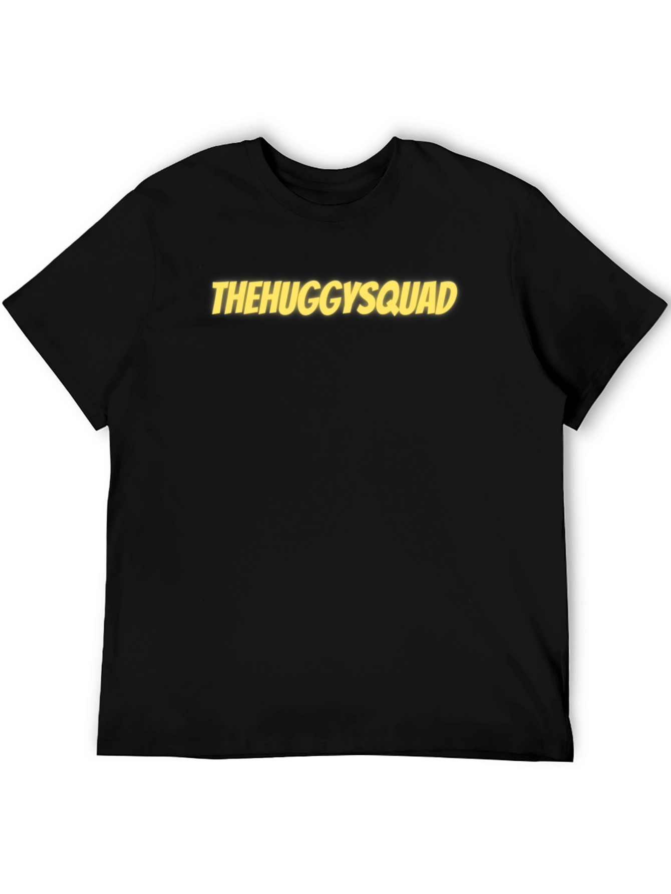 The Huggy Squad Black T-Shirt