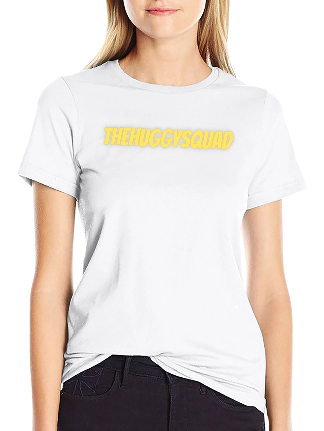 The Huggy Squad Black T-Shirt