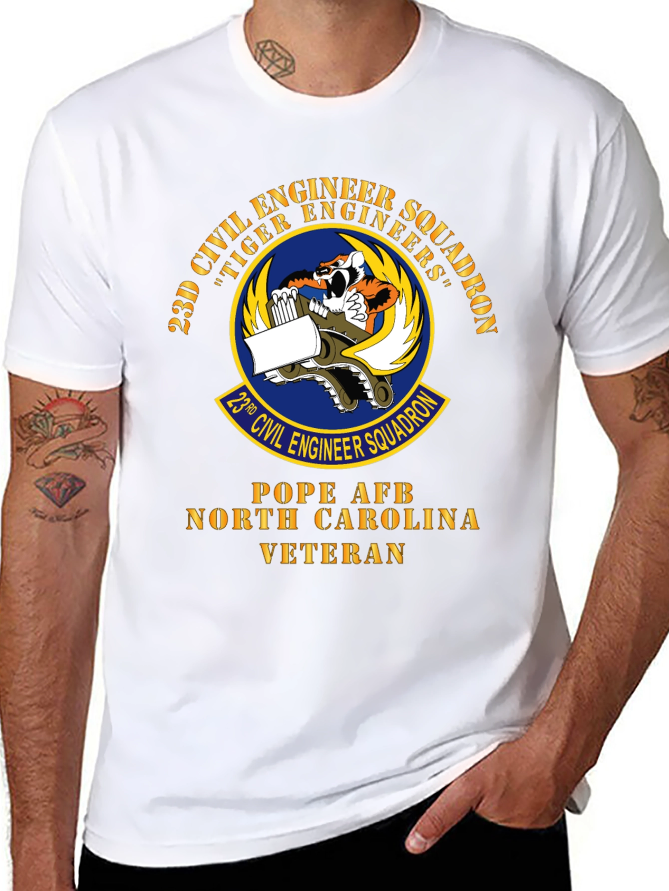 23rd Civil Engineer Squadron Veteran T-Shirt