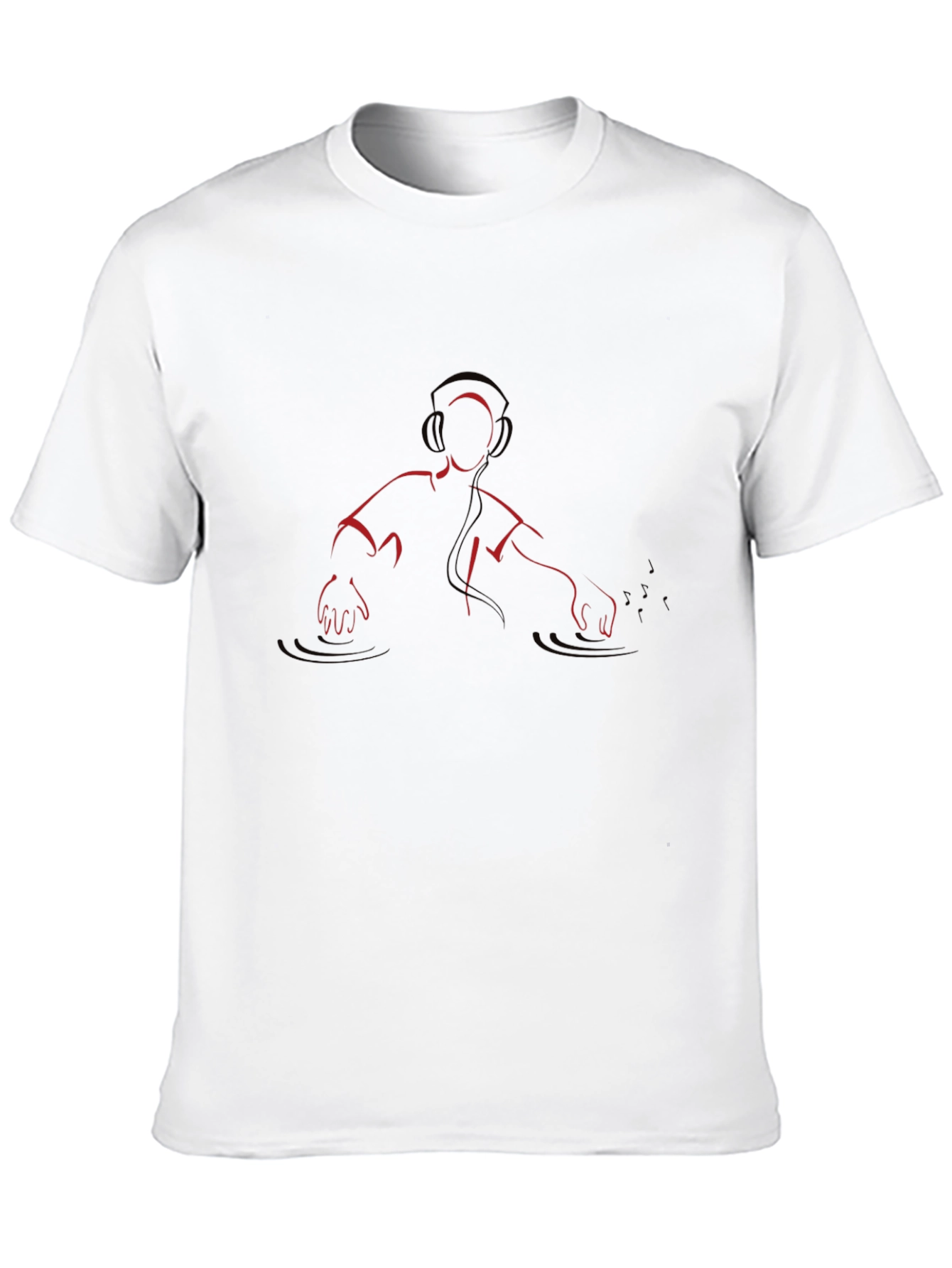 DJ Graphic Tee - Minimalist Style