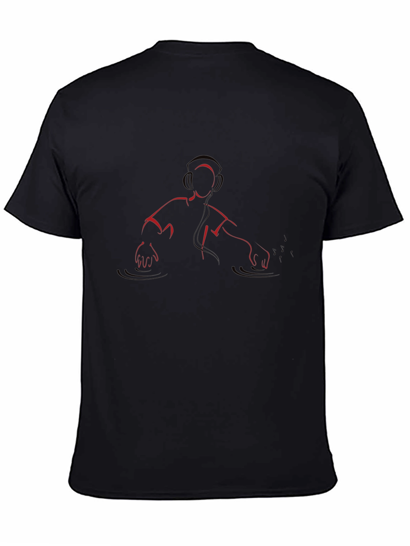 DJ Graphic Tee - Minimalist Style