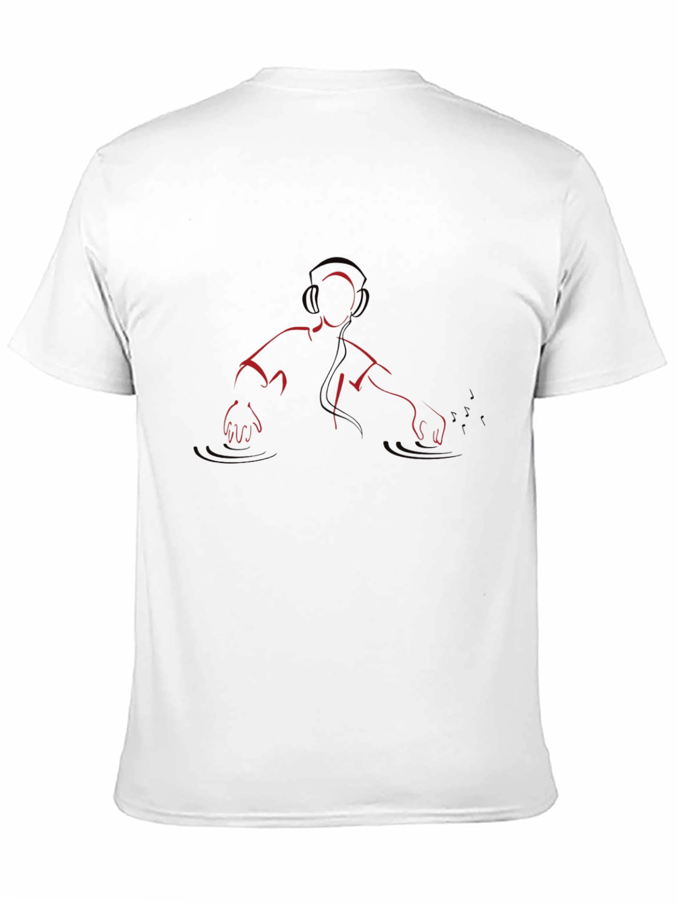 DJ Graphic Tee - Minimalist Style
