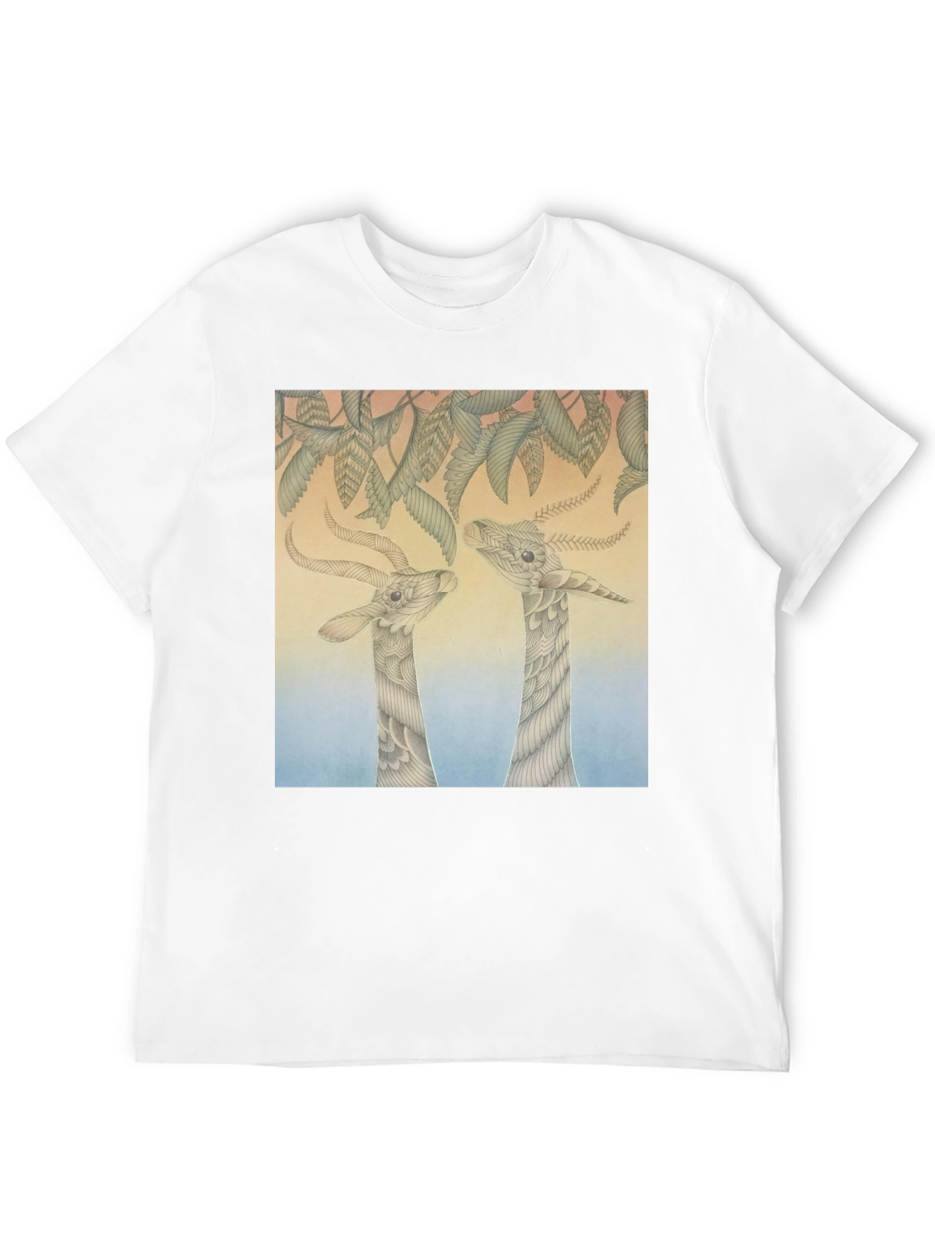 Unique Animal Art Print Tee