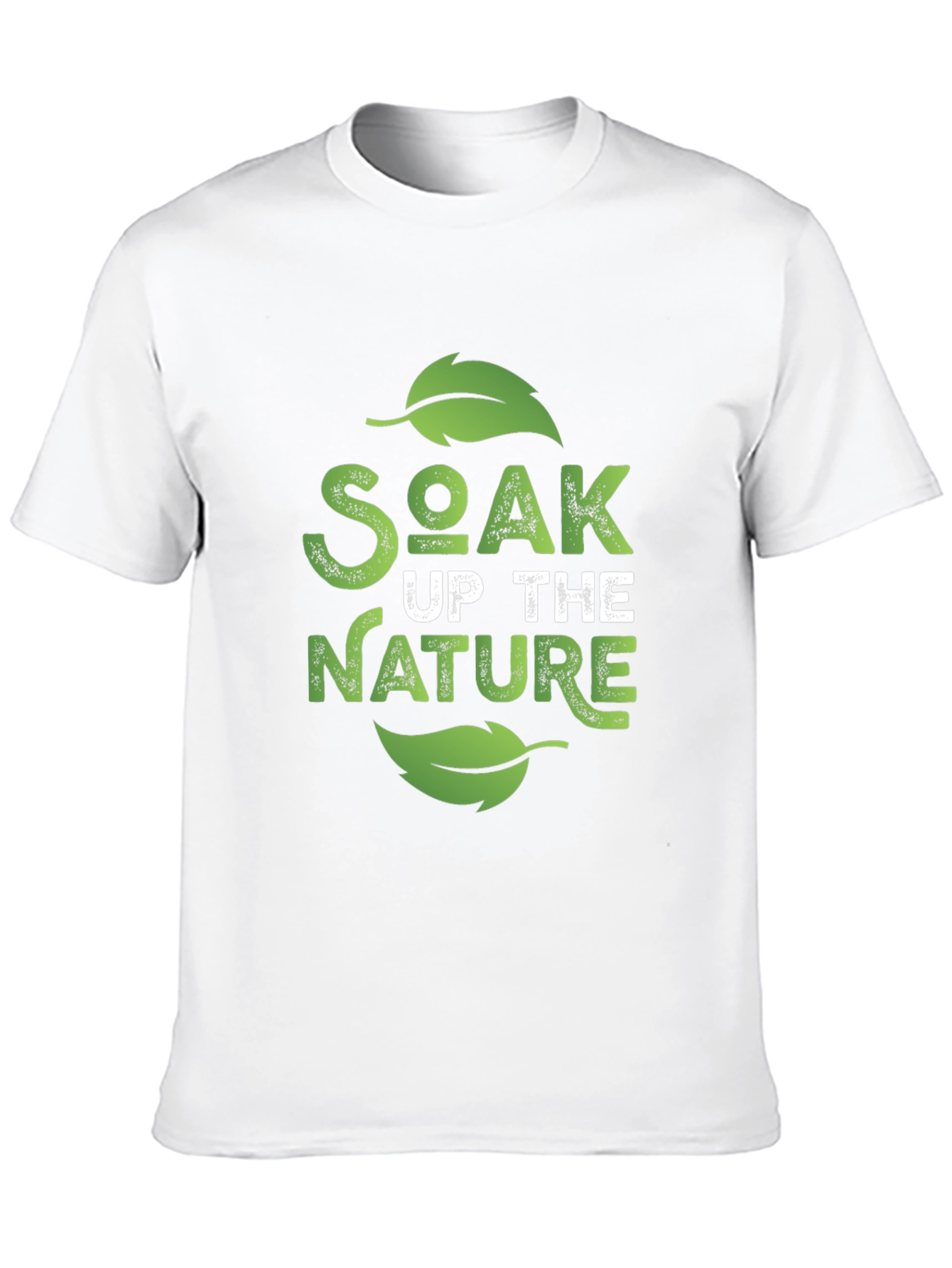 Soak Up The Nature Black Graphic Tee