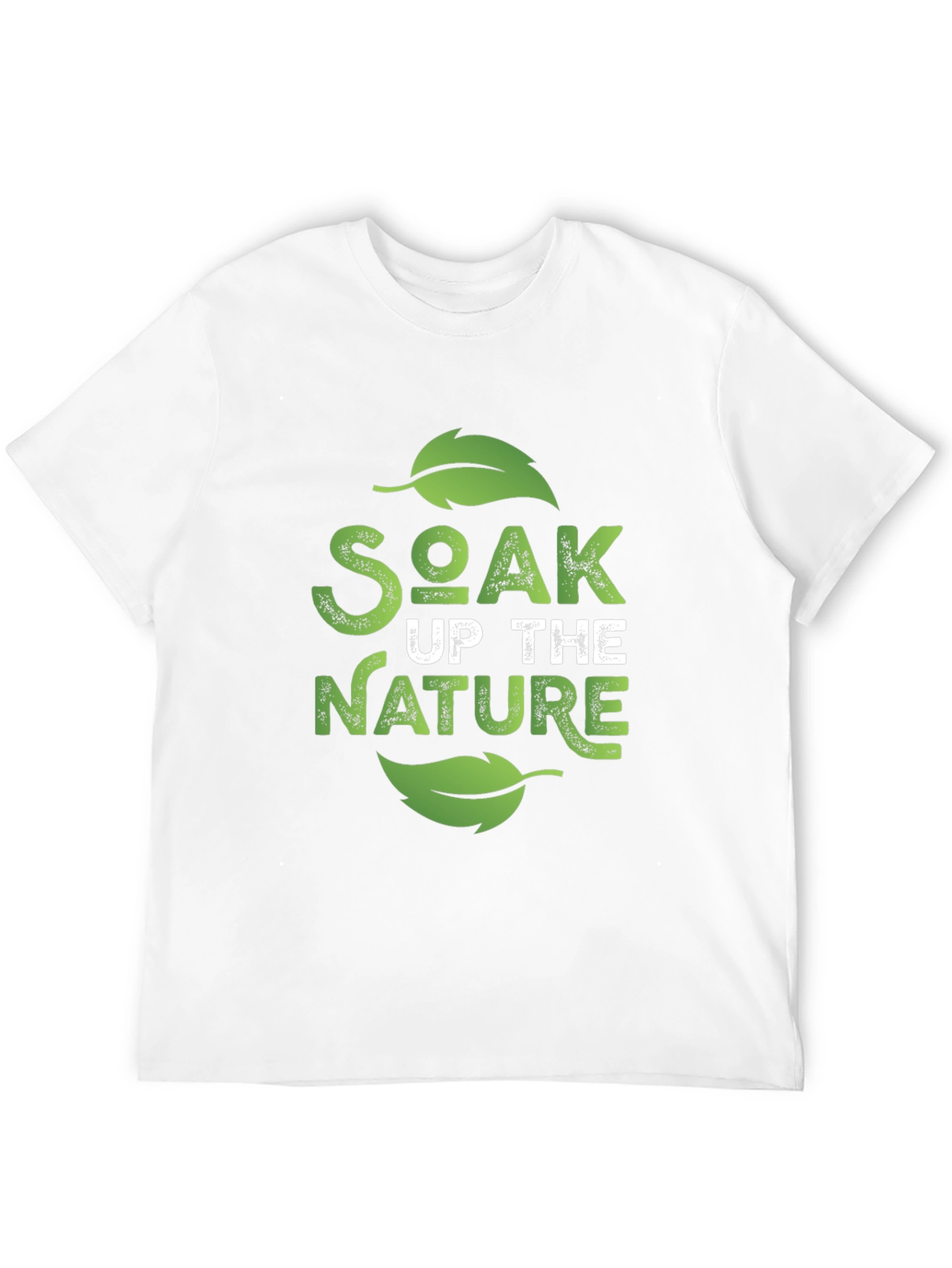 Soak Up The Nature Black Graphic Tee