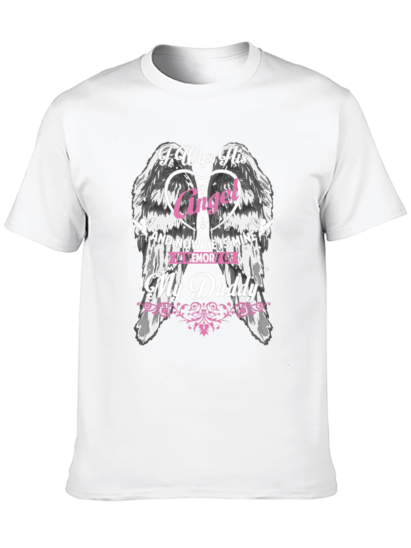 Memorial Angel Wings Daddy T-Shirt
