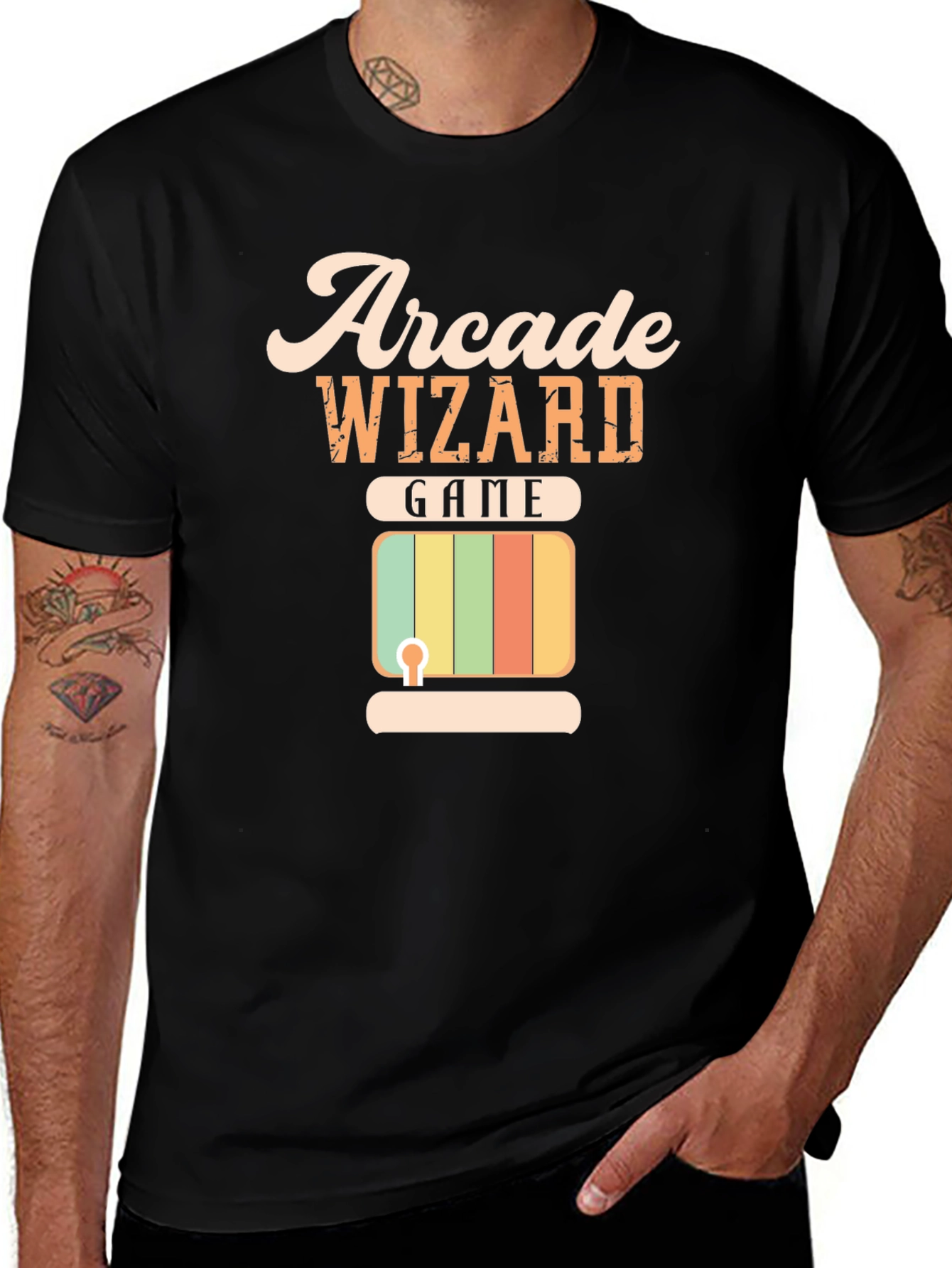 Arcade Wizard Game T-Shirt