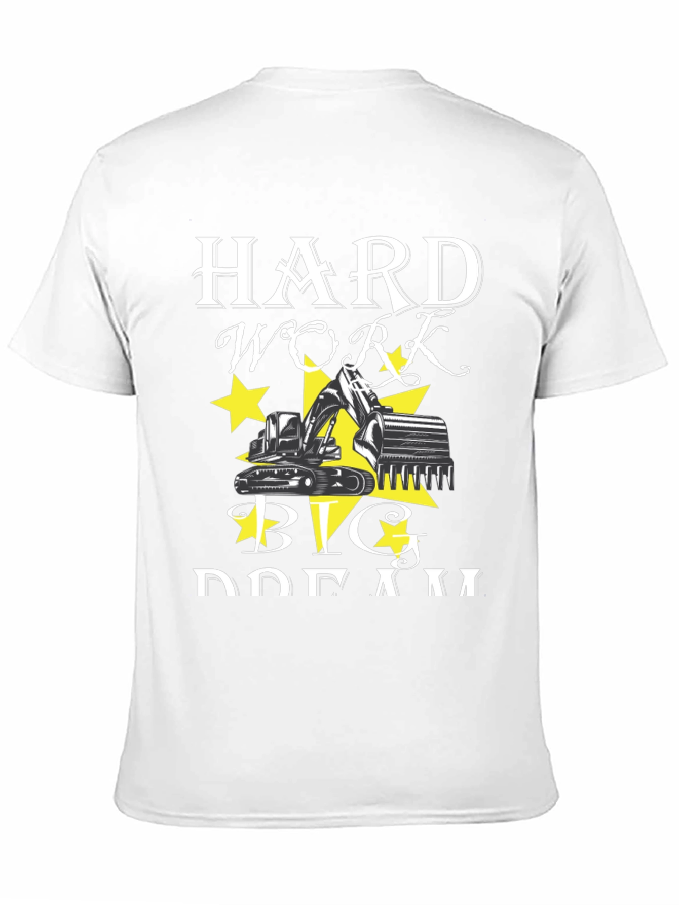 Hard Work Big Dreams Black T-Shirt