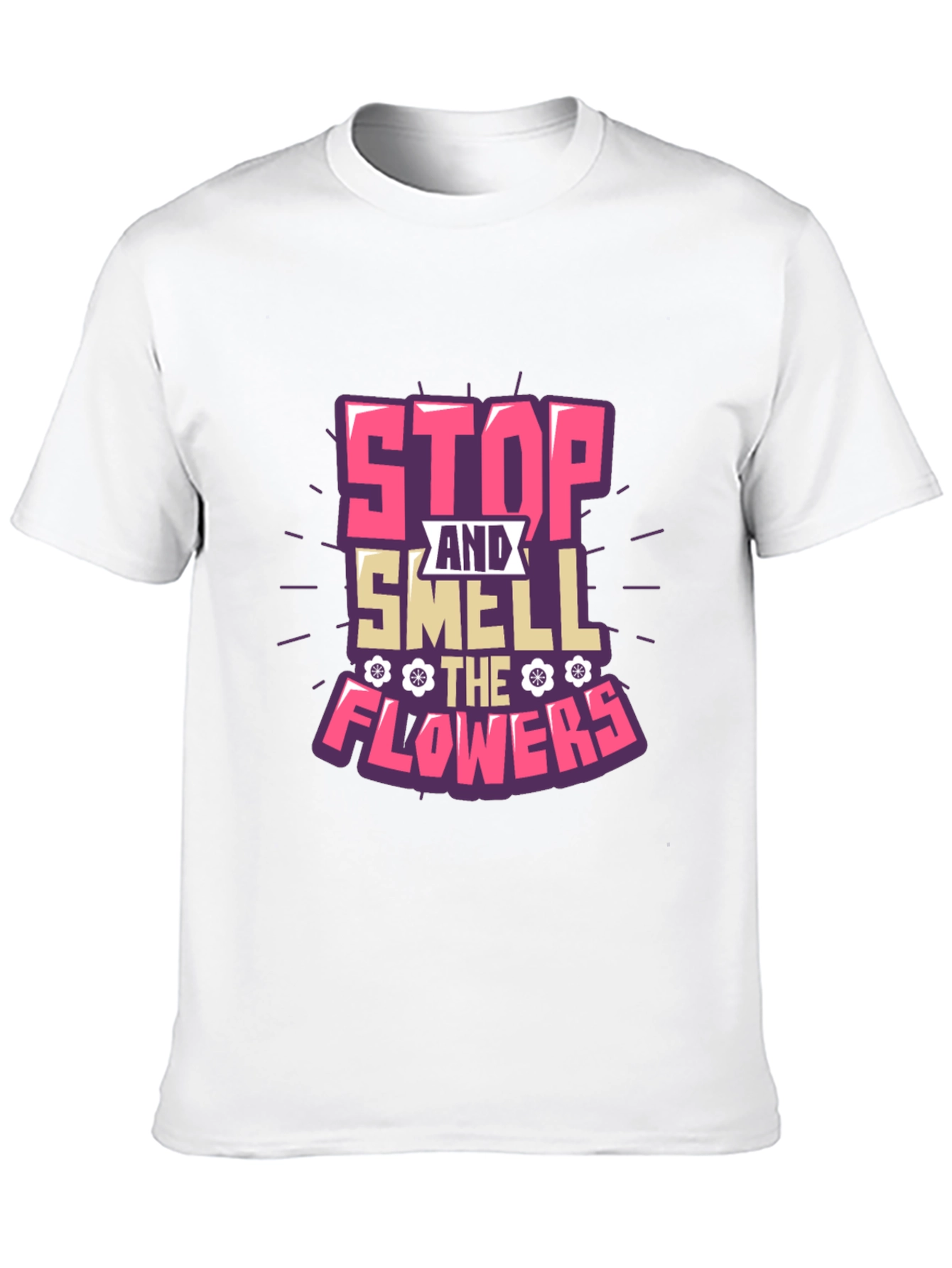 Stop and Smell the Flowers Graphic Tee
