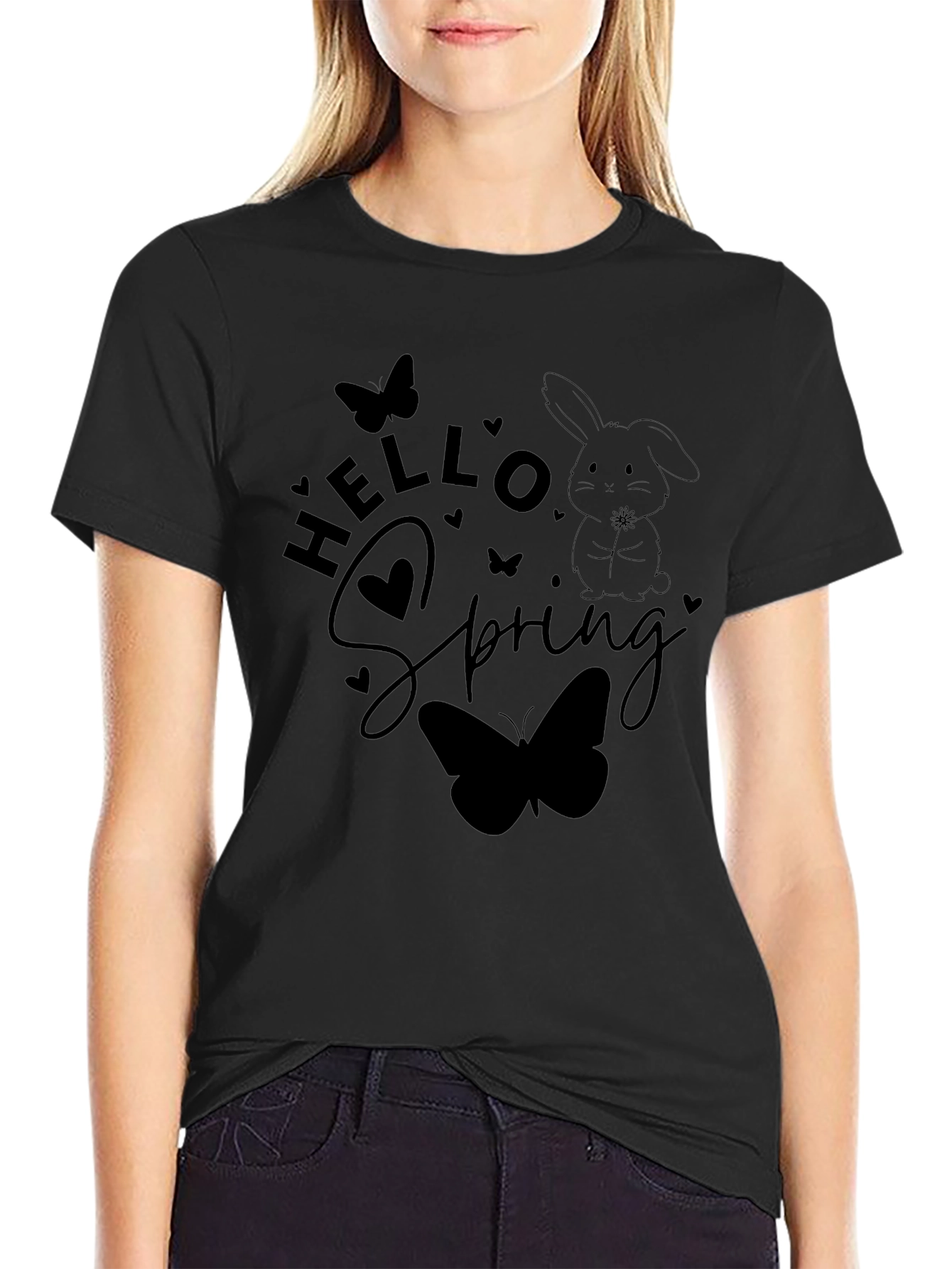 Hello Spring Graphic Tee