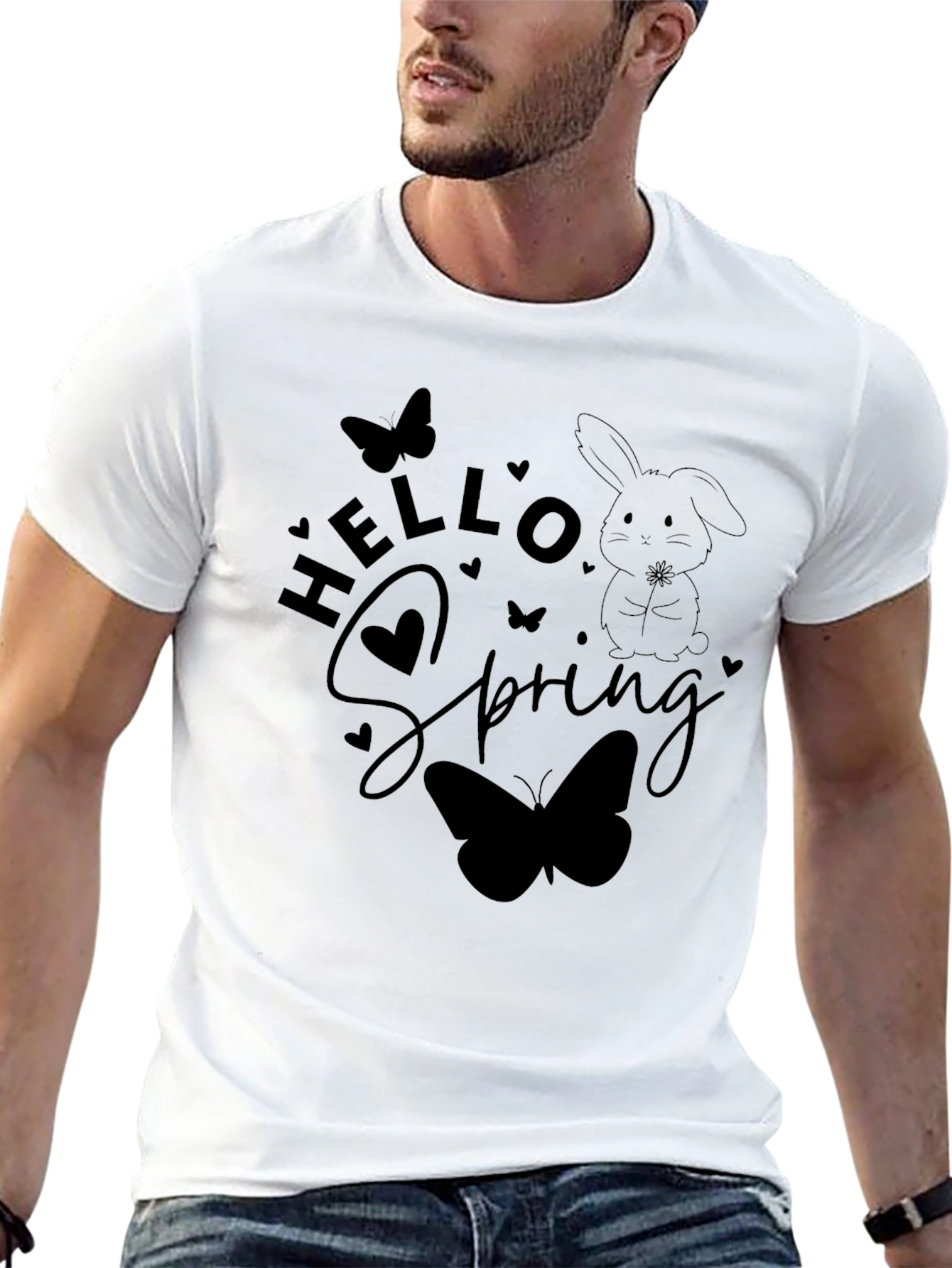 Hello Spring Graphic Tee