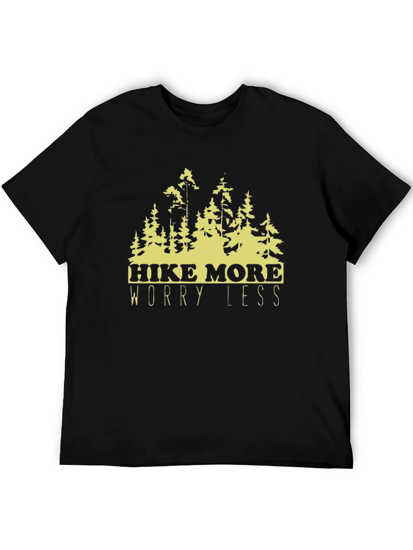 Hike More Worry Less Graphic T-Shirt