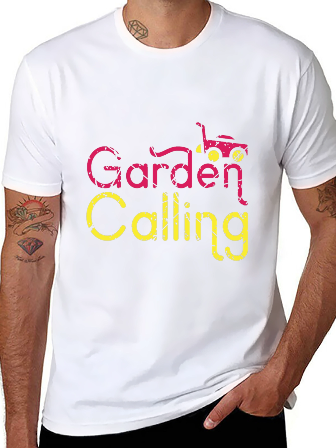 Garden Calling Black T-Shirt