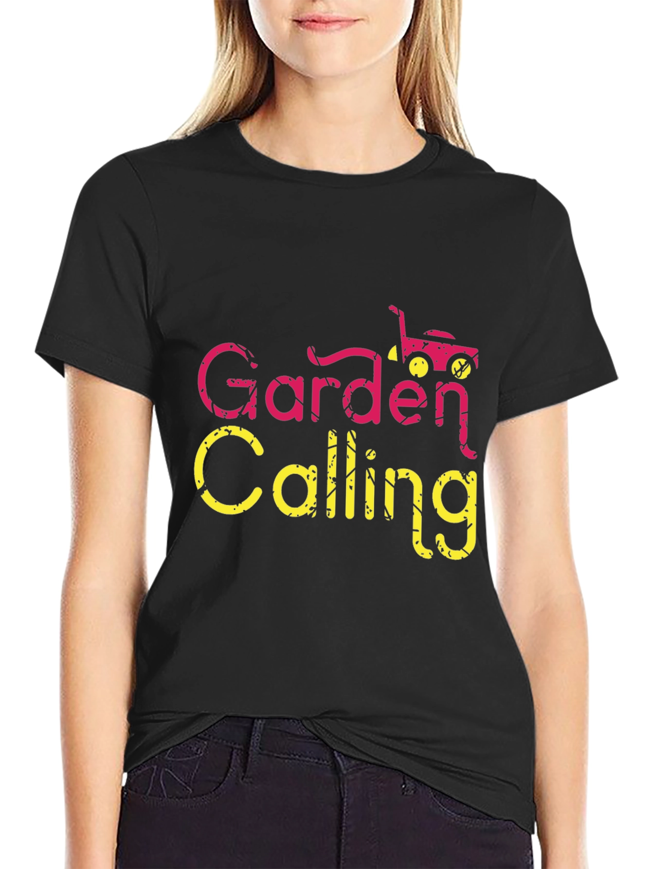 Garden Calling Black T-Shirt
